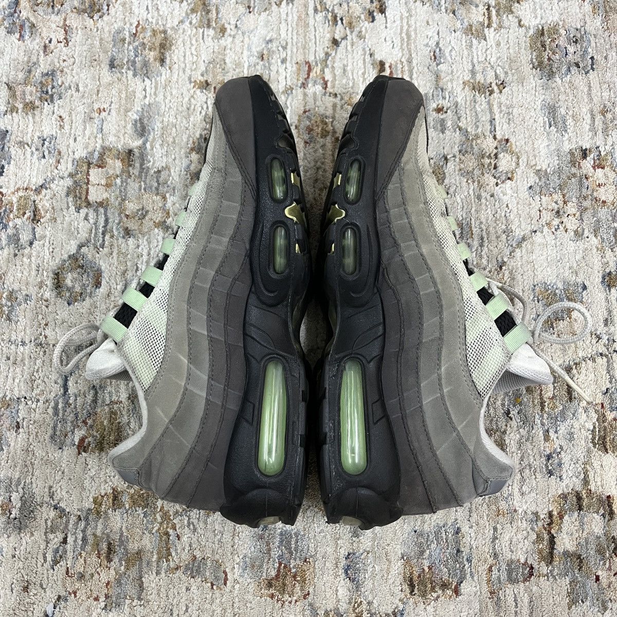 Nike Nike Air Max 95 Fresh Mint Gray 2019 Size US 10 / EU 43 - 4 Thumbnail