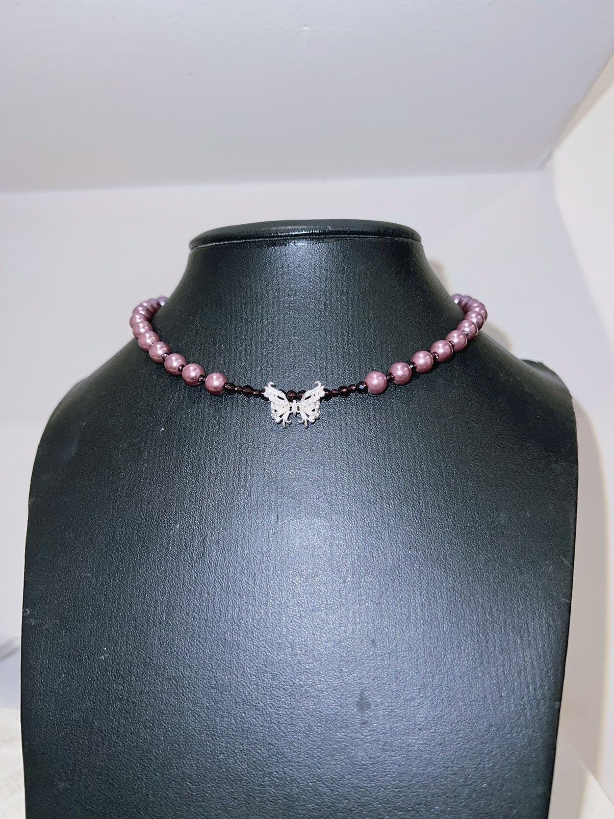 Japanese Brand Purple butterfly imitation pearl set 🔮🦋 Size ONE SIZE - 7 Thumbnail
