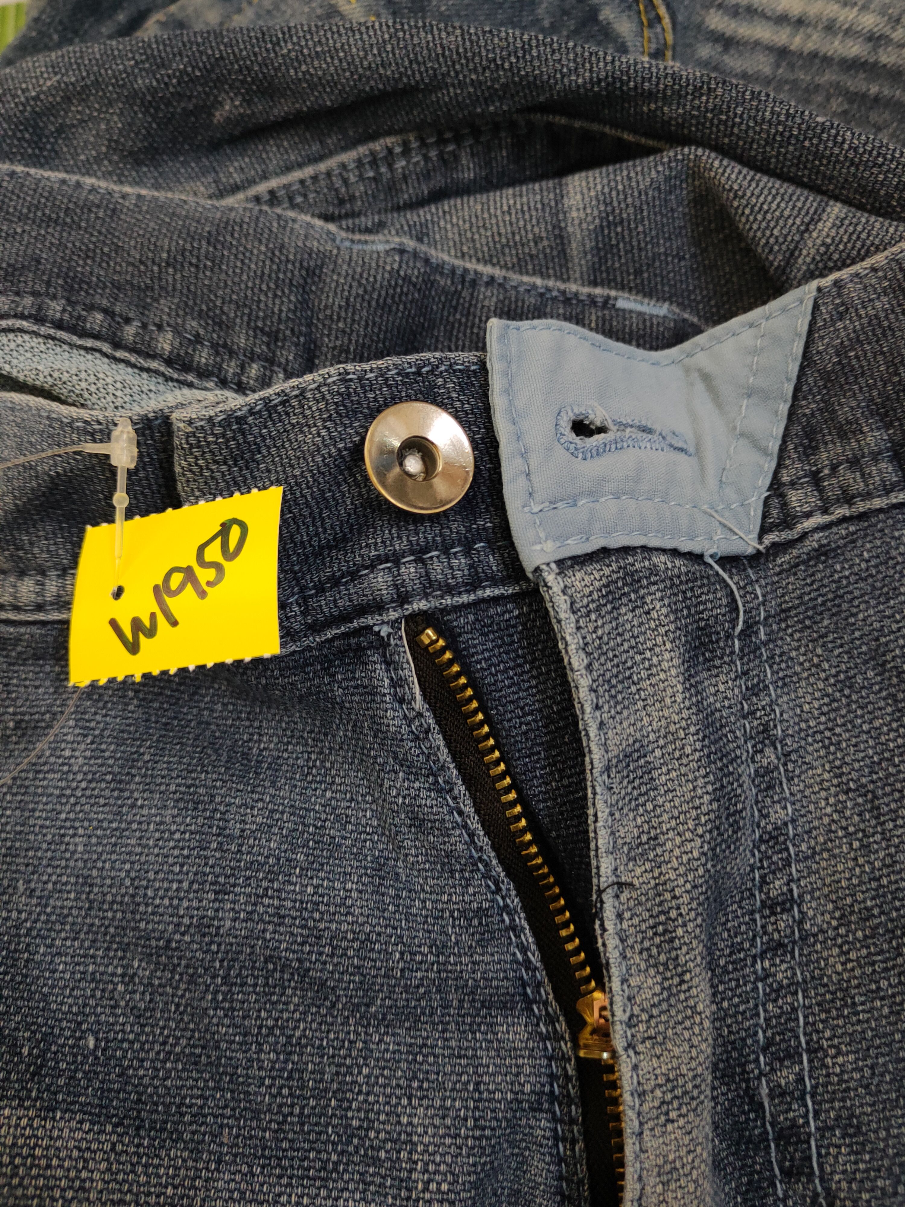 Japanese Brand Toraichi Blue Distressed Ripped Jogger Jeans #W1950 Size US 34 / EU 50 - 20 Thumbnail