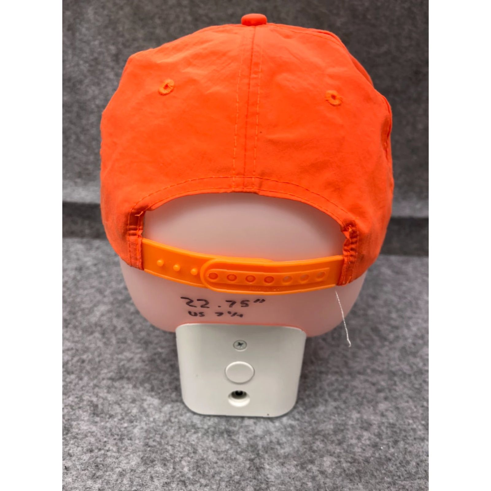 Vintage VINTAGE Nissin Hat Baseball Cap Strap Back Adult OS Orange 90s Beach Casual Adjustable 90s Mens Hats Size ONE SIZE - 6 Thumbnail