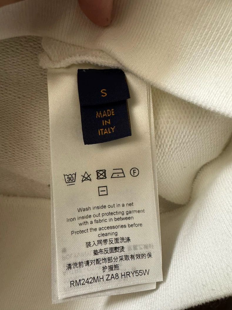 Louis Vuitton Louis Vuitton 2024 Co-Branded Drawstring Rubber Label Hoodi Size US S / EU 44-46 / 1 - 5 Thumbnail