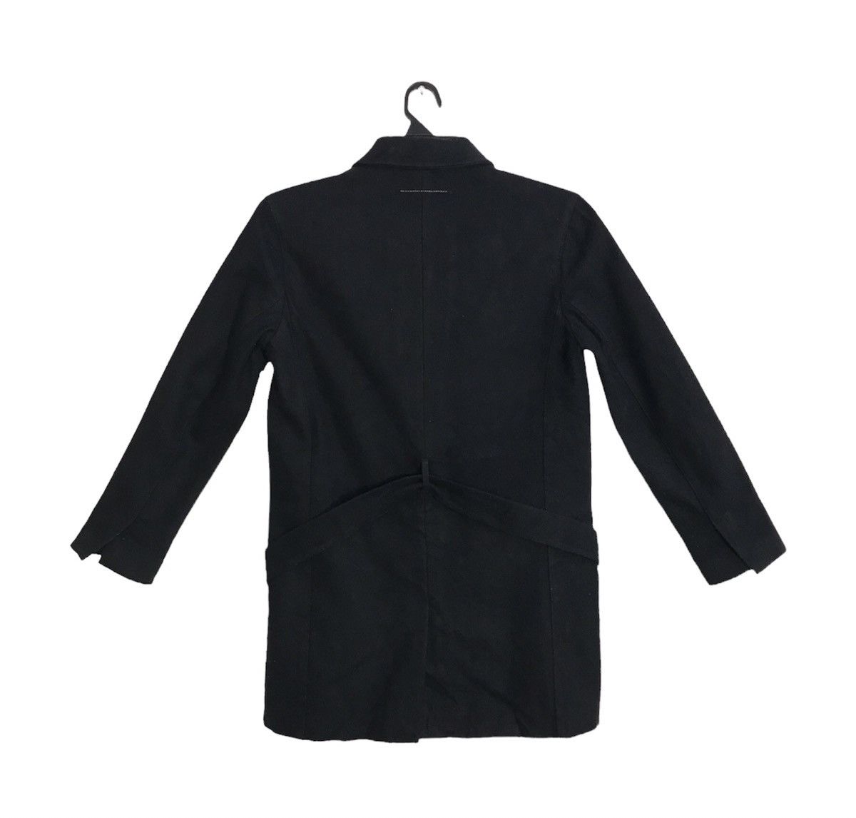 Designer × Maison Margiela Maison Martin Margiela MM6 Thick Wool Trench Coat Jacket Size US S / EU 44-46 / 1 - 2 Thumbnail