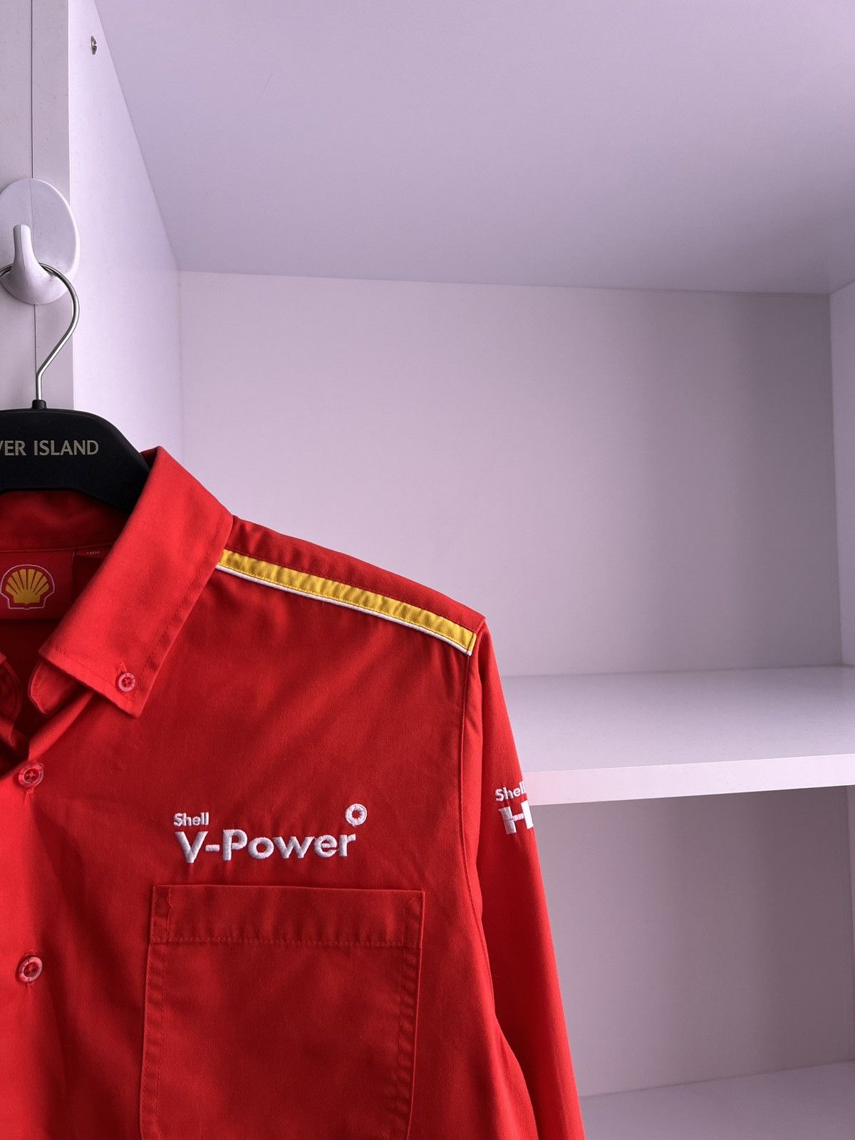 Ferrari × Vintage Vintage Men’s Racing Shirt Long Sleeve Ferrari Shell Size US M / EU 48-50 / 2 - 6 Thumbnail