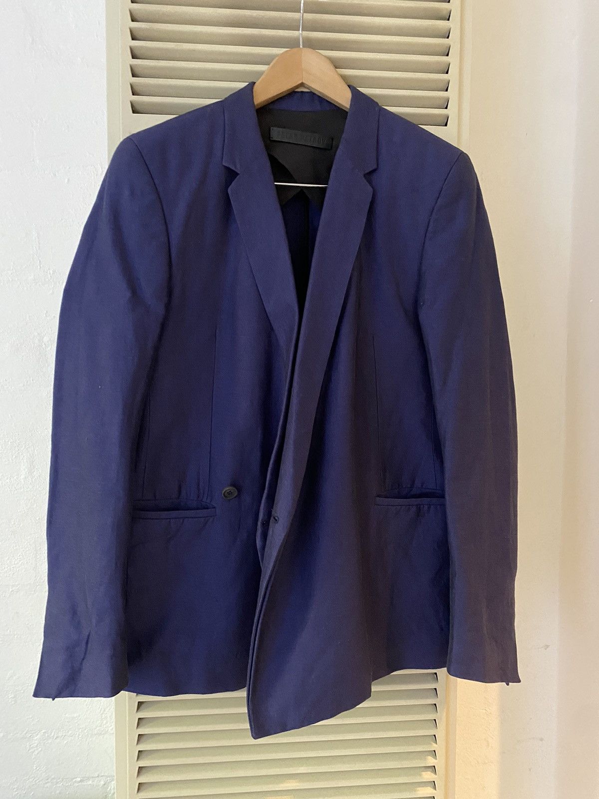 Designer × Vintage Petar Petrov SS12 linen blend suit Size 46R - 5 Thumbnail