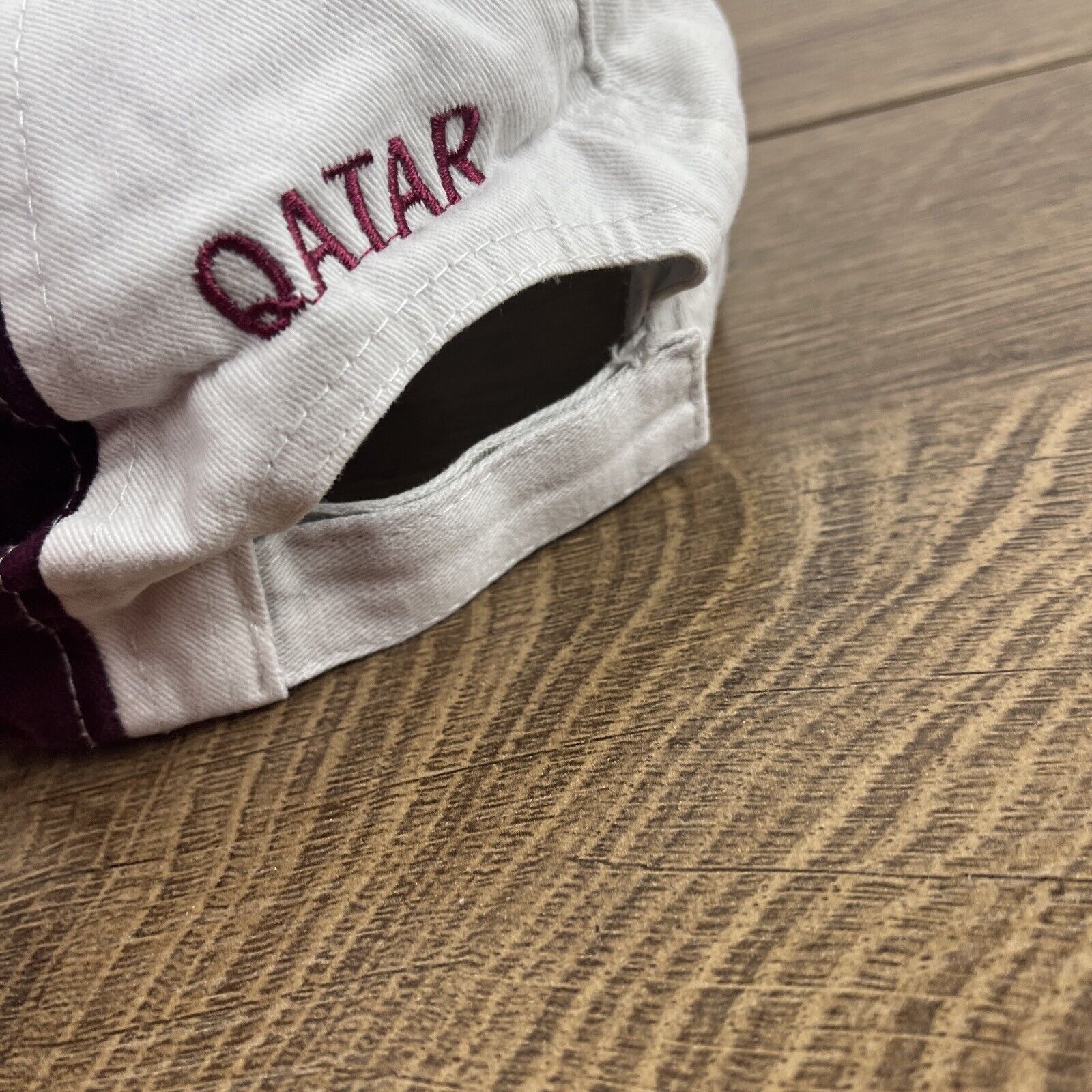 Other Qatar Hat Qatar Red White Hat Adjustable Adult Size Hat Whit Size ONE SIZE - 9 Thumbnail