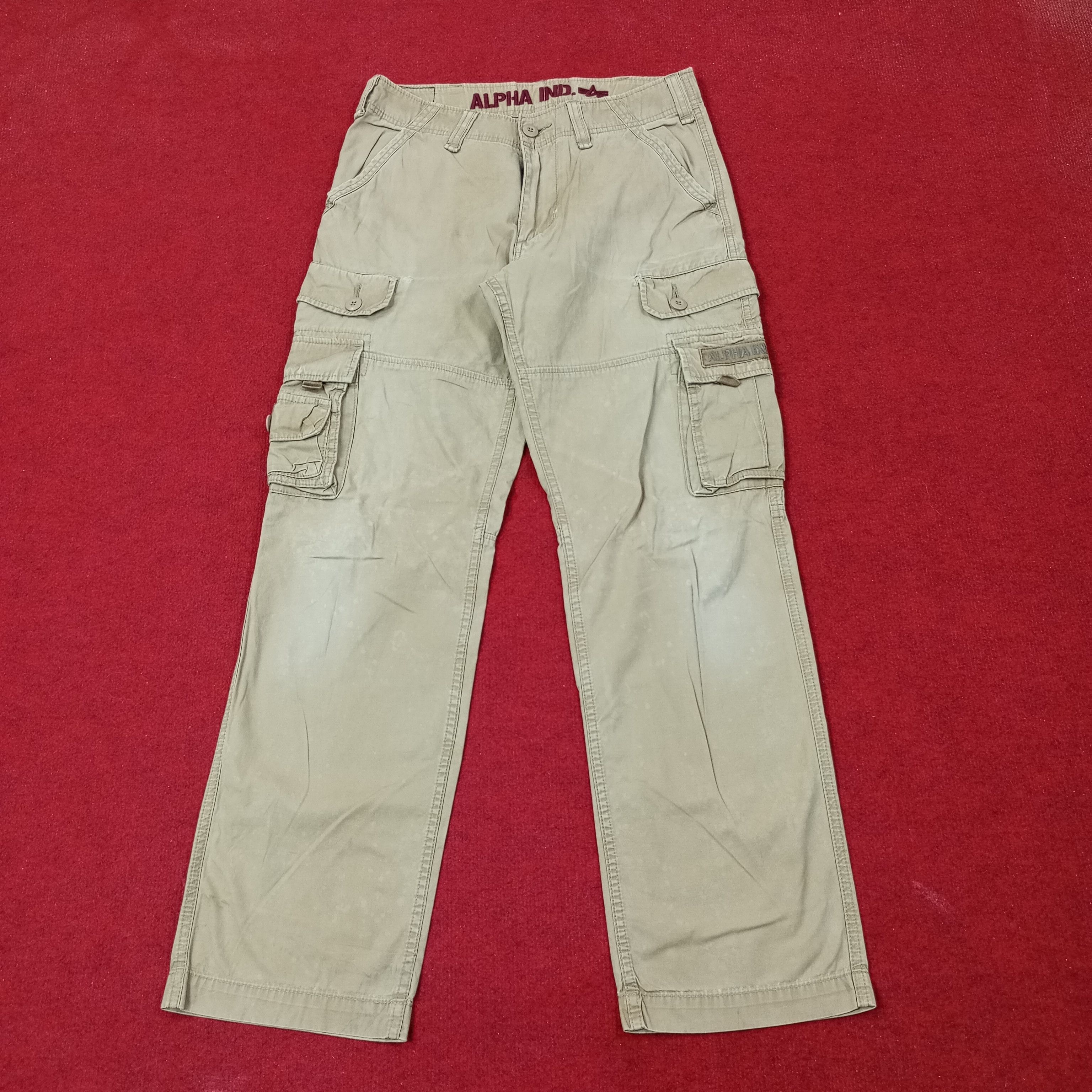 Alpha Industries Alpha Industries Cargo Style Pants c244n4 Size US 31 - 1 Thumbnail