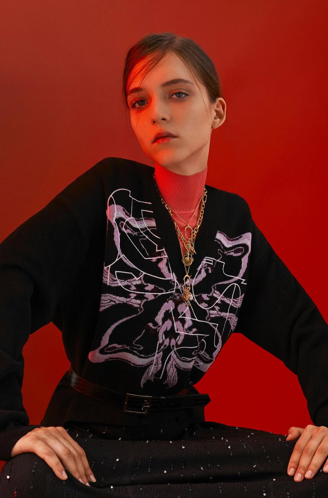 Givenchy Givenchy Limited Edition V-Neck Sweater Year of Rat Size XS / US 0-2 / IT 36-38 - 3 Thumbnail