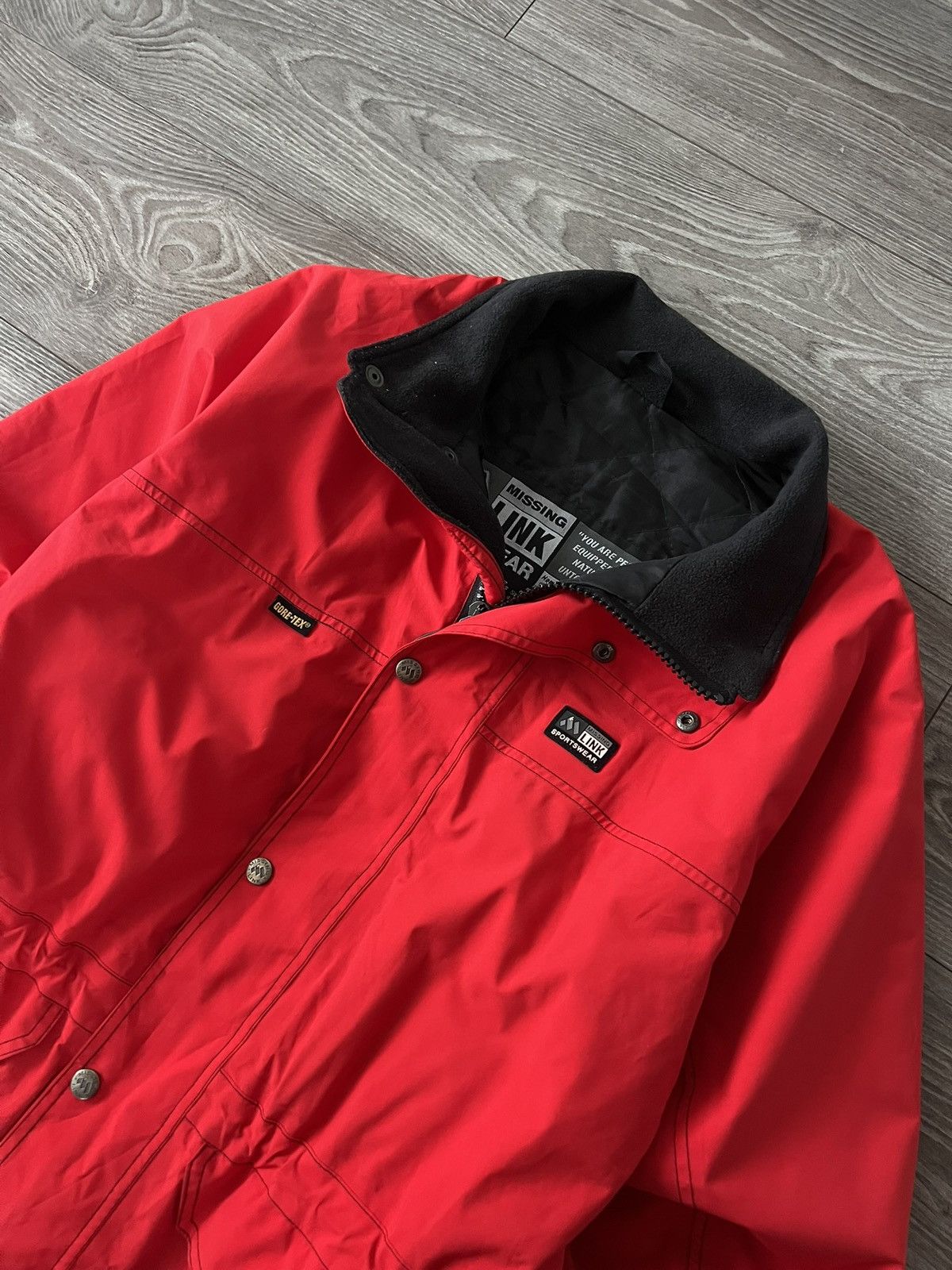 Goretex Vintage Missing Link Gore-Tex Shell Waterproof Jacket Size US M / EU 48-50 / 2 - 13 Thumbnail