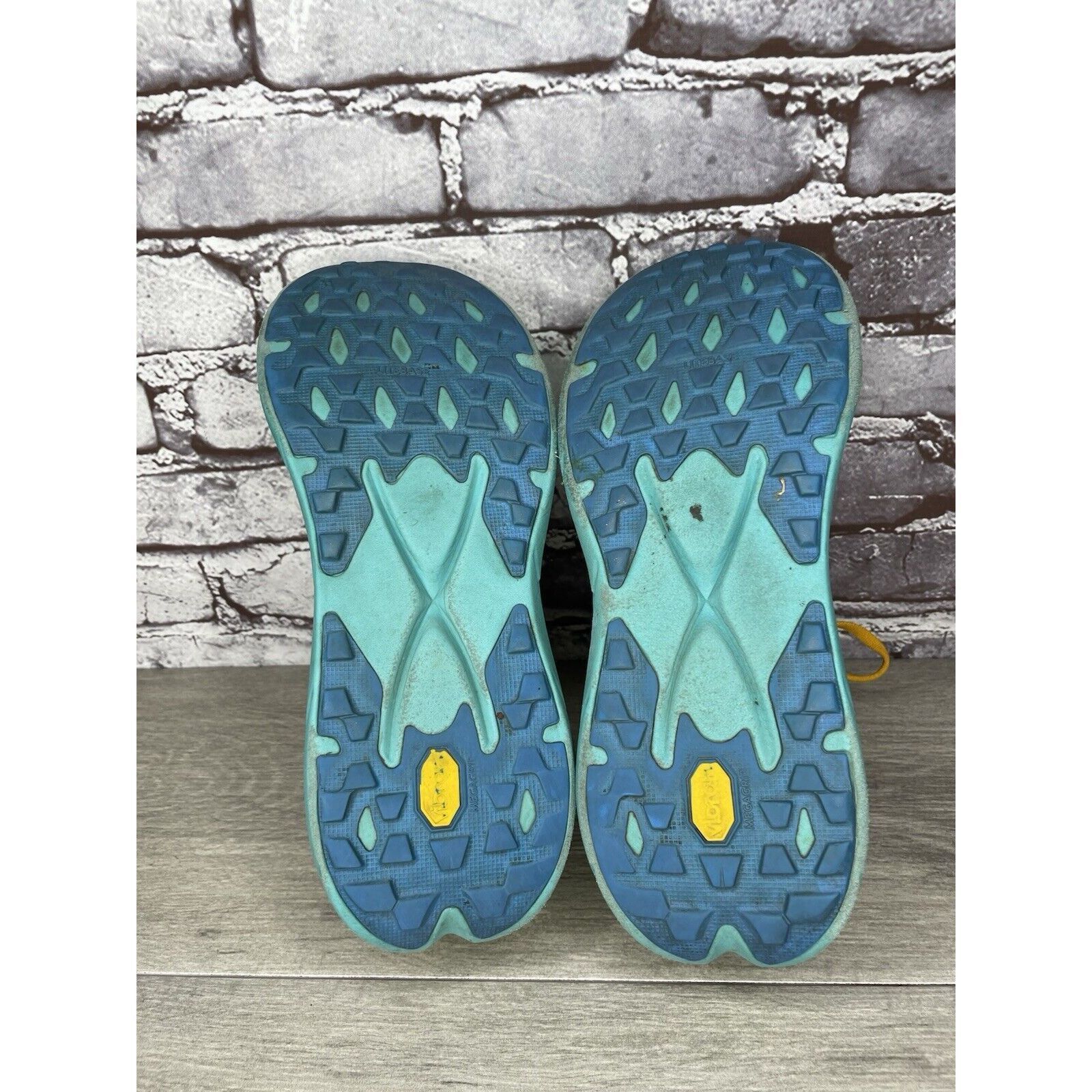 Hoka Hoka Tecton X2 Carbon Plate Yellow Synthetic Orange Lace Blu Size US 8.5 / EU 41-42 - 12 Thumbnail