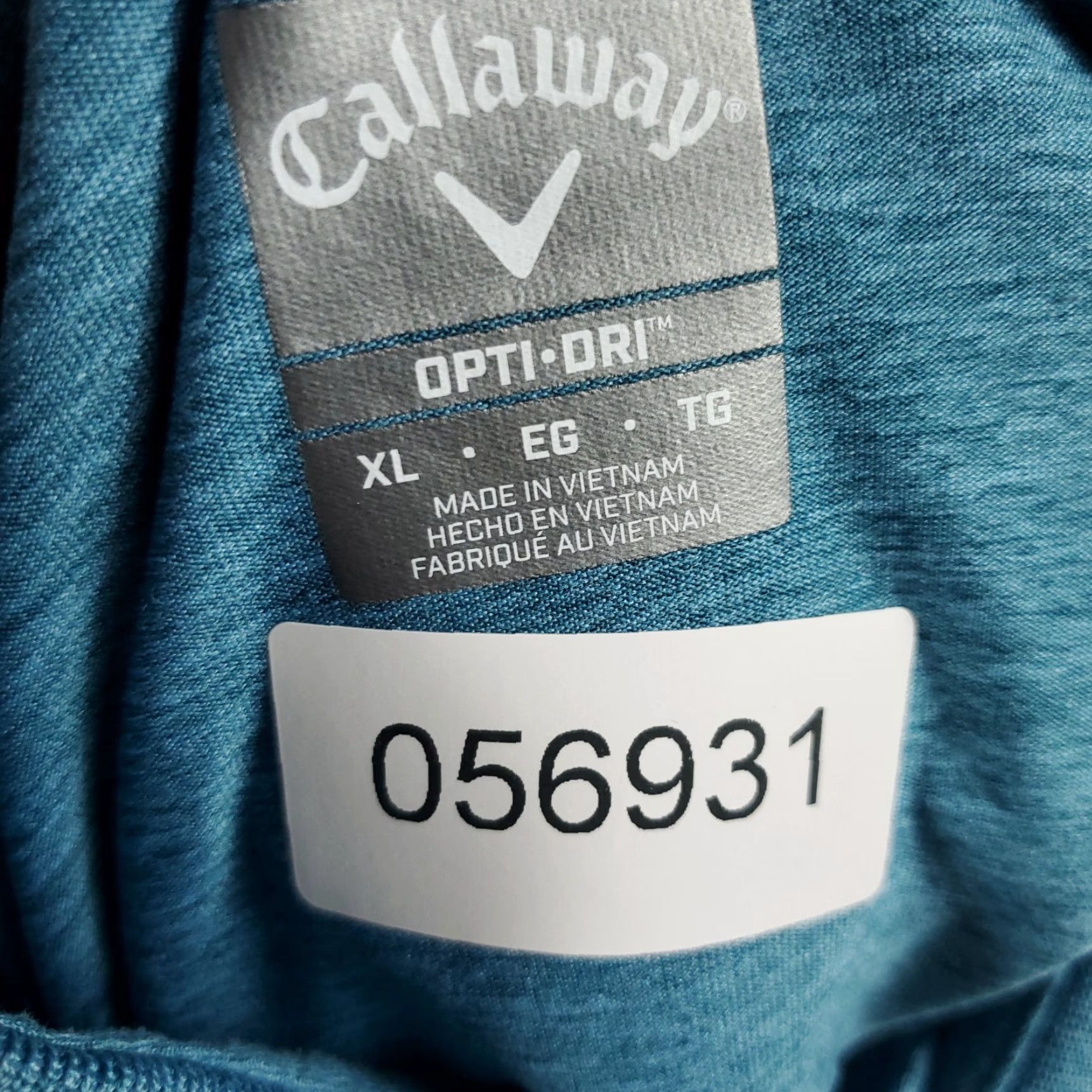 Callaway Callaway Polo Shirt Mens Size XL Blue Opti Dri Fit Golf Short Sleeve Size US XL / EU 56 / 4 - 7 Thumbnail