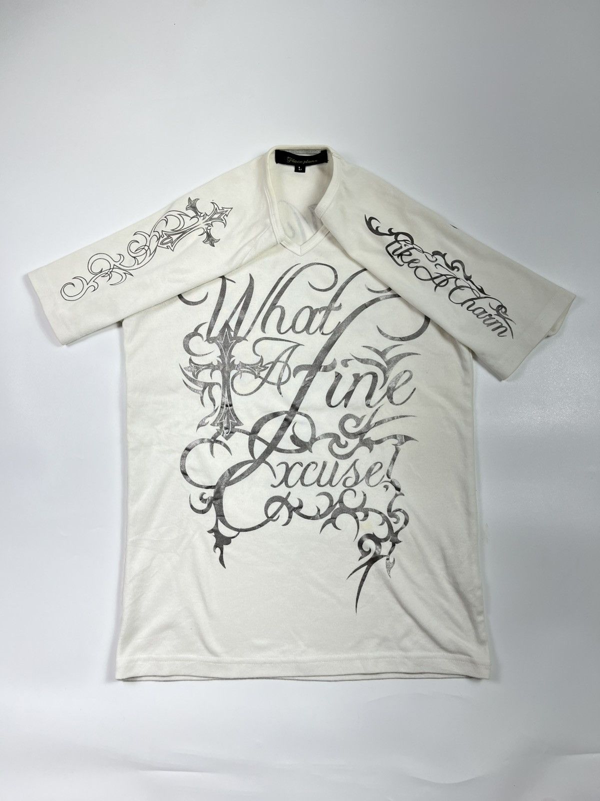 If Six Was Nine × Japanese Brand × Le Grande Bleu (L.G.B.) Japanese Cross My Heats ( place plan ) triball style Size US M / EU 48-50 / 2 - 8 Thumbnail