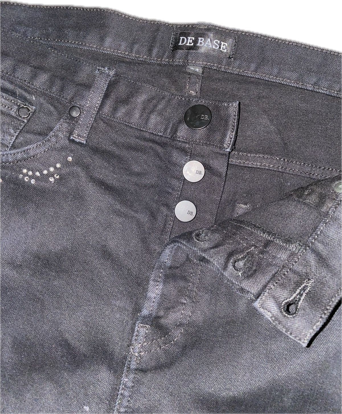 Japanese Brand S&H SAMPLE COWBOY RS SLIM BLK DENIM Size US 34 / EU 50 - 4 Thumbnail
