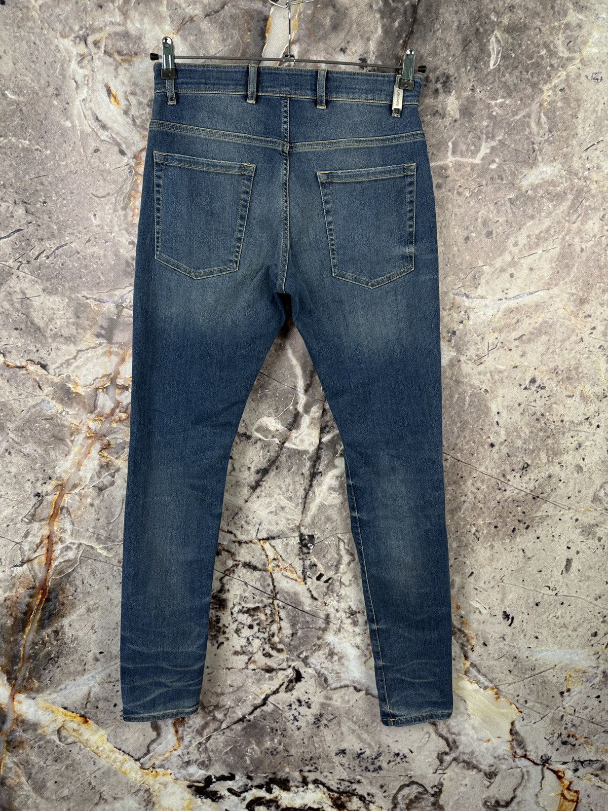 Represent Clo. Represent Distressed Skinny Jeans Blue Ripped Denim Slim Fit Size US 32 / EU 48 - 9 Thumbnail