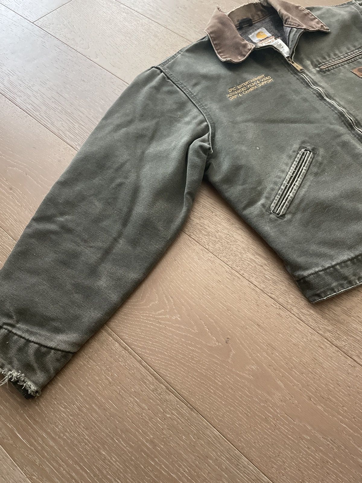 Carhartt Carhartt Faded Green Detroit Jacket J97 MOS Size US L / EU 52-54 / 3 - 5 Thumbnail