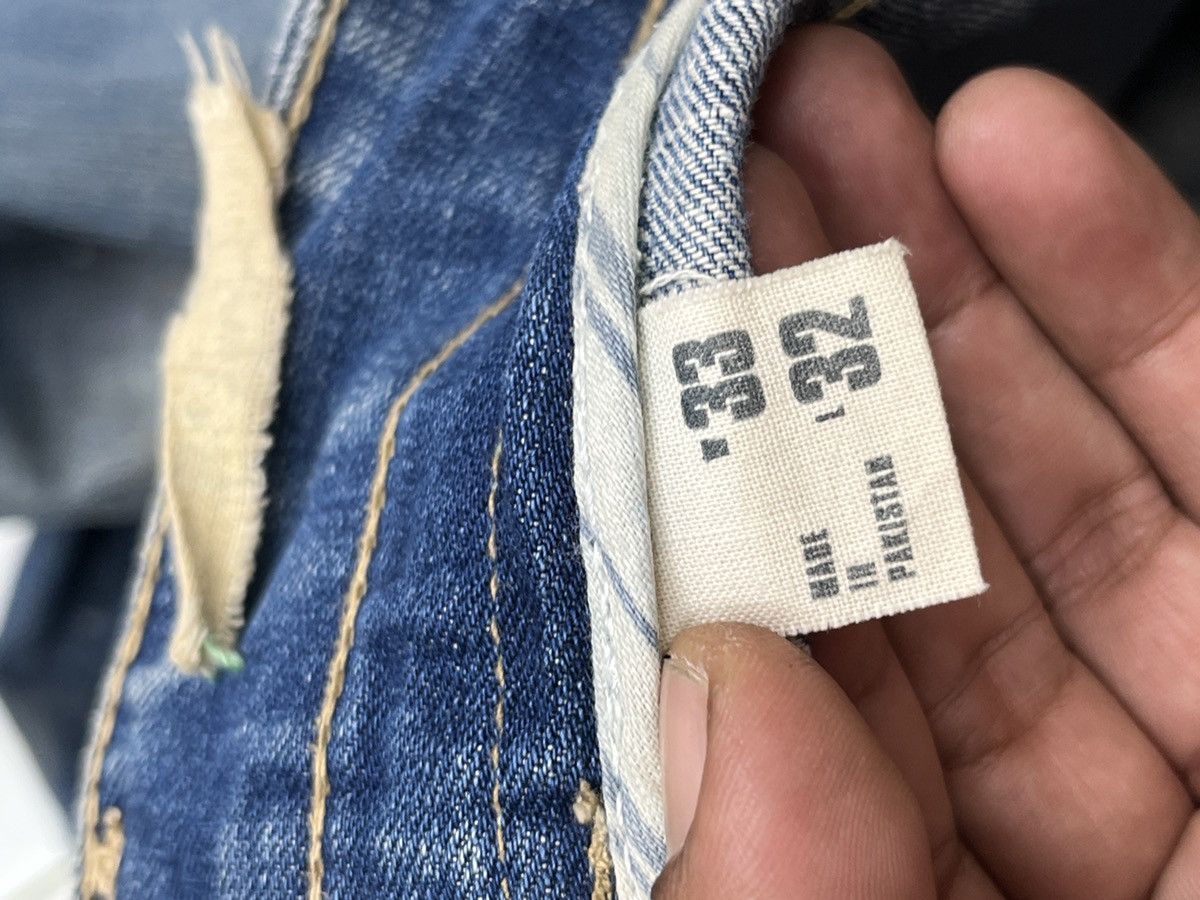 Japanese Brand 🔥🔥🔥ARCHIVE LUXY SPLATTER PAINT DENIM Size US 33 - 15 Thumbnail