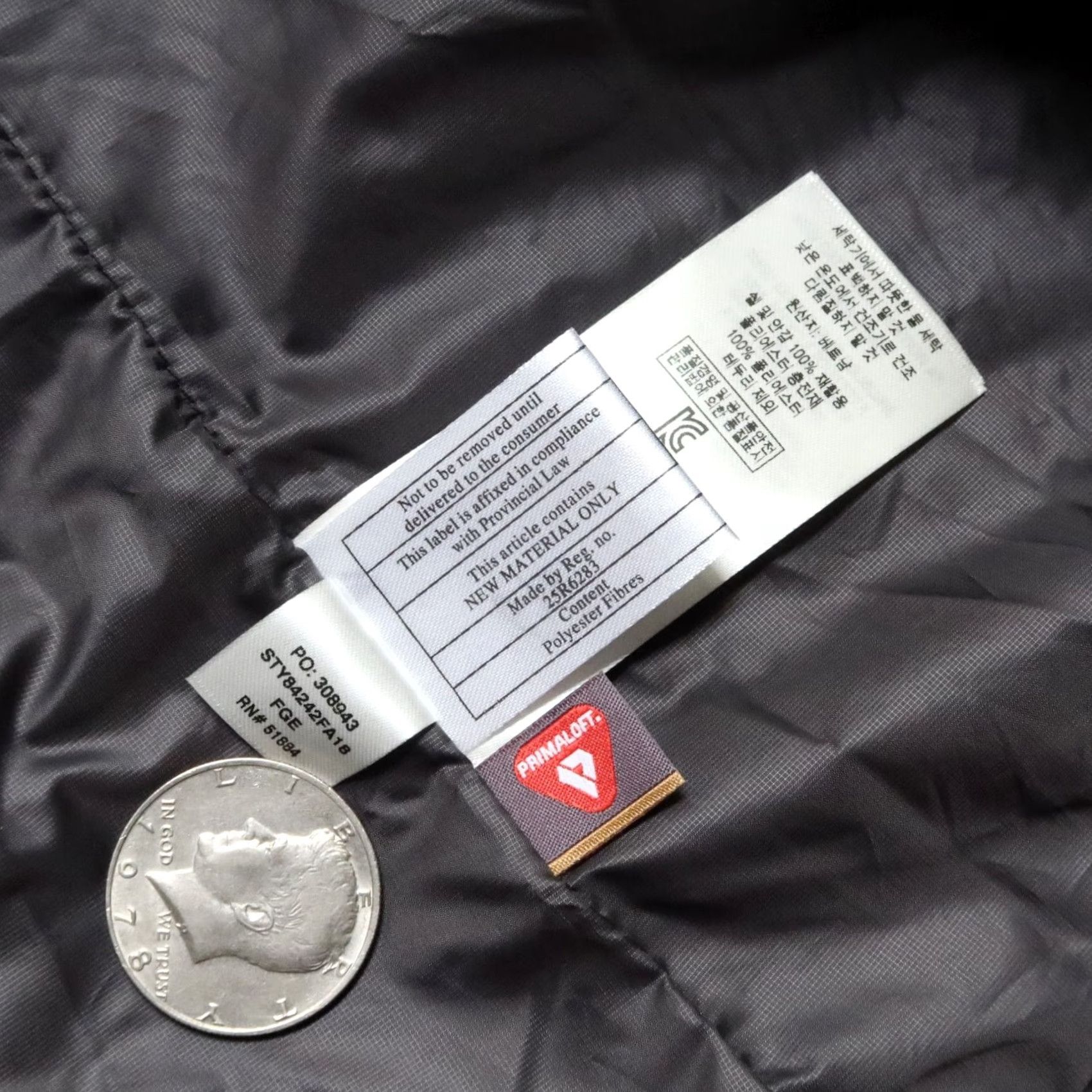 Patagonia Patagonia Nano Puff Vest 2XL Grey Mens Vest Size US XXL / EU 58 / 5 - 6 Thumbnail