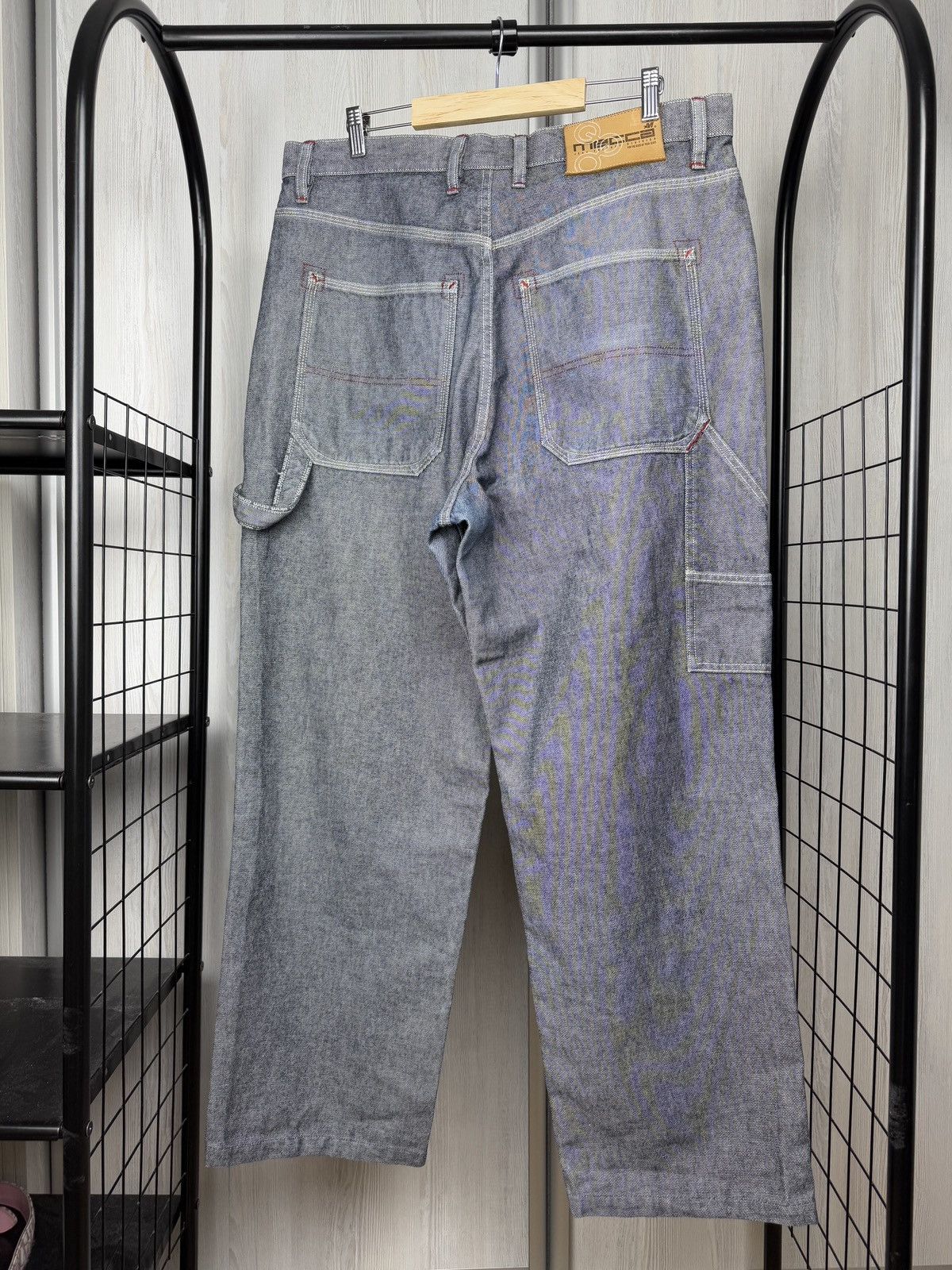 Mecca Mecca USA Denim Baggy Carpenter y2k vintage Wide pants 36 Size US 36 / EU 52 - 9 Thumbnail