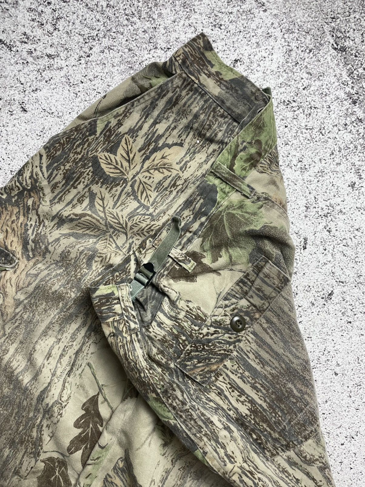 Realtree Crazy Vintage Y2K Style Realtree Camo Baggy Cargo Pants Size US 42 / EU 58 - 3 Thumbnail