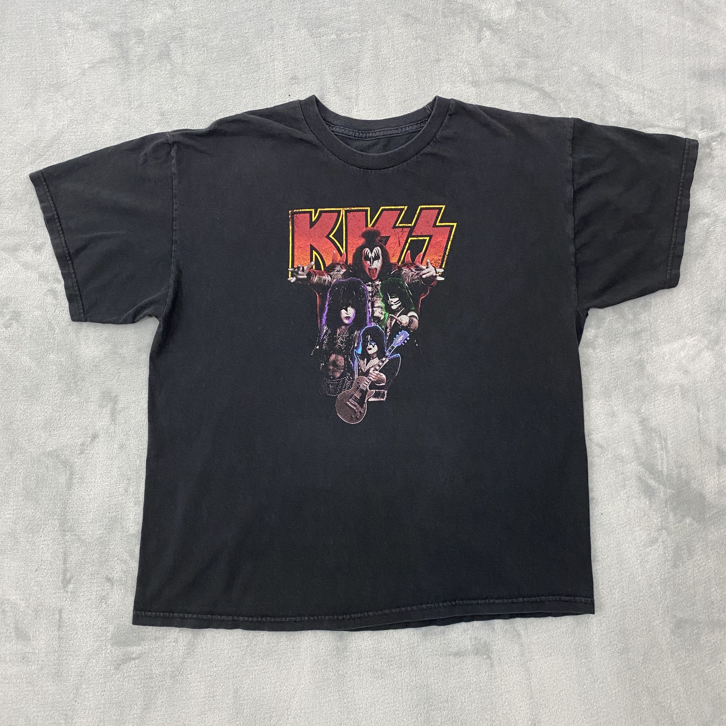 Band Tees × KISS KISS Band T Shirt G Simmons/P Stanley/P Criss/Ace Frehley Size US XL / EU 56 / 4 - 1 Thumbnail