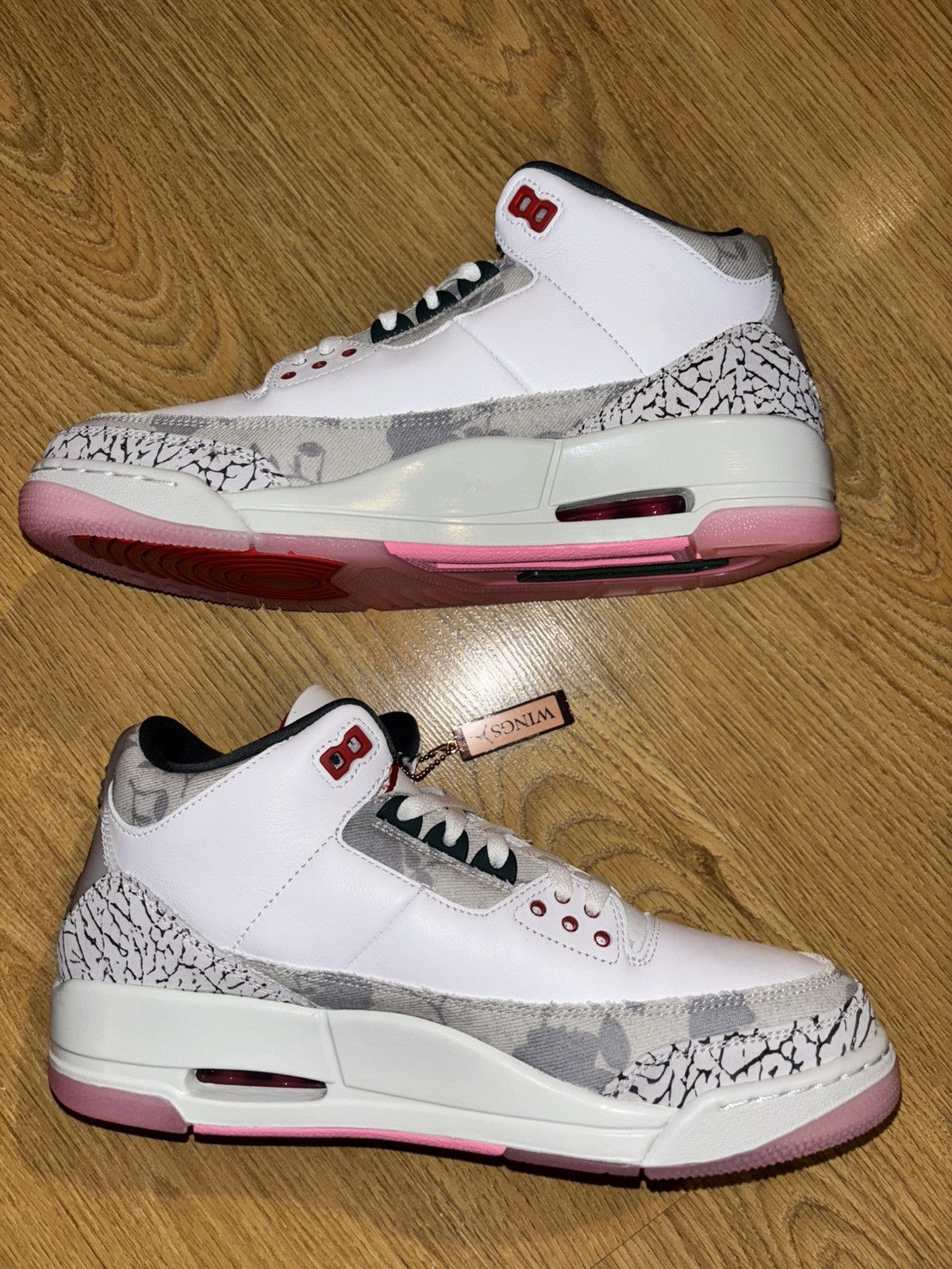 Jordan Brand Air Jordan 3 Retro “Wings” Size US 9.5 / EU 42-43 - 2 Thumbnail