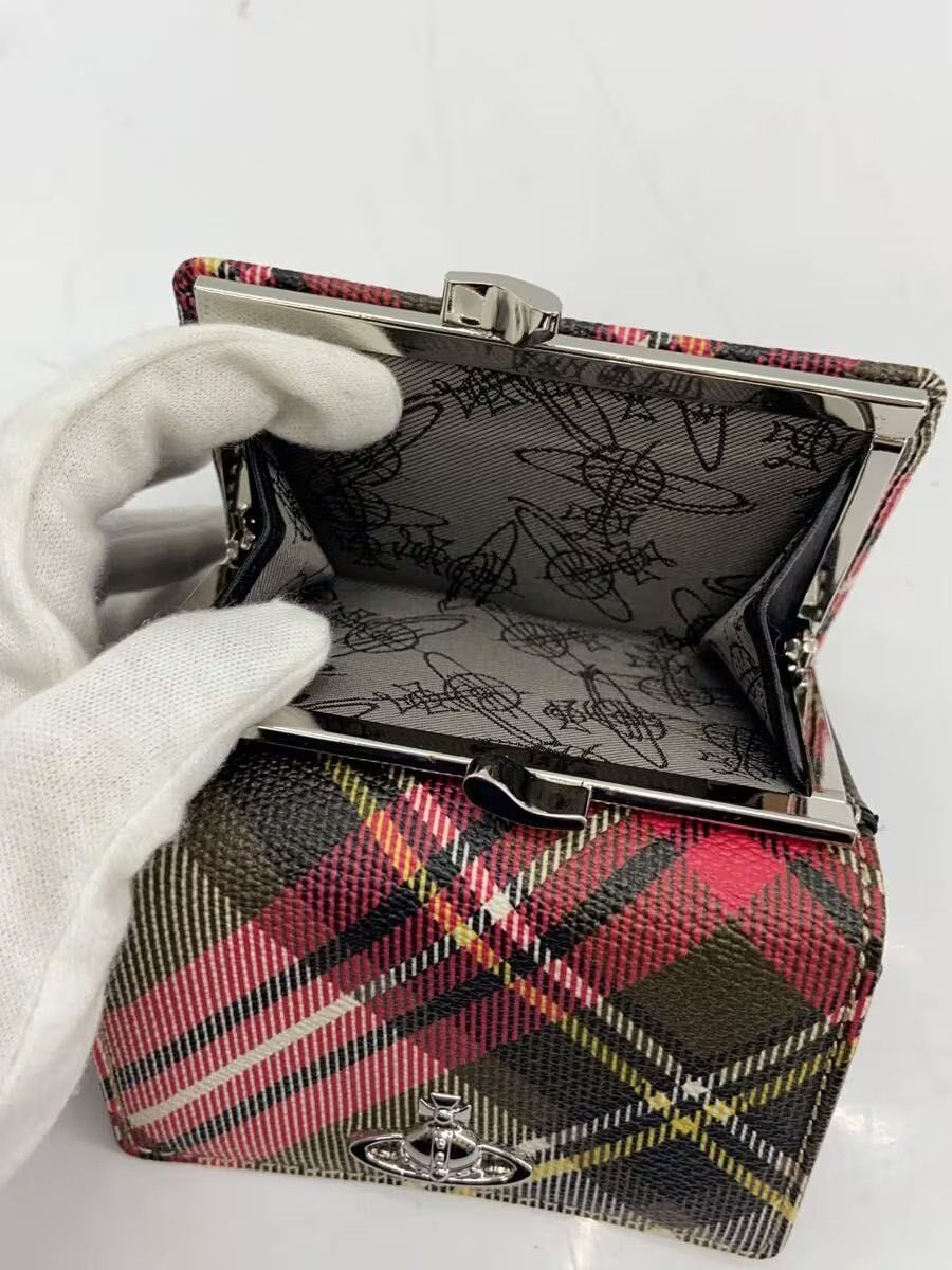Vivienne Westwood Plaid Orb Leather Wallet Size ONE SIZE - 5 Thumbnail
