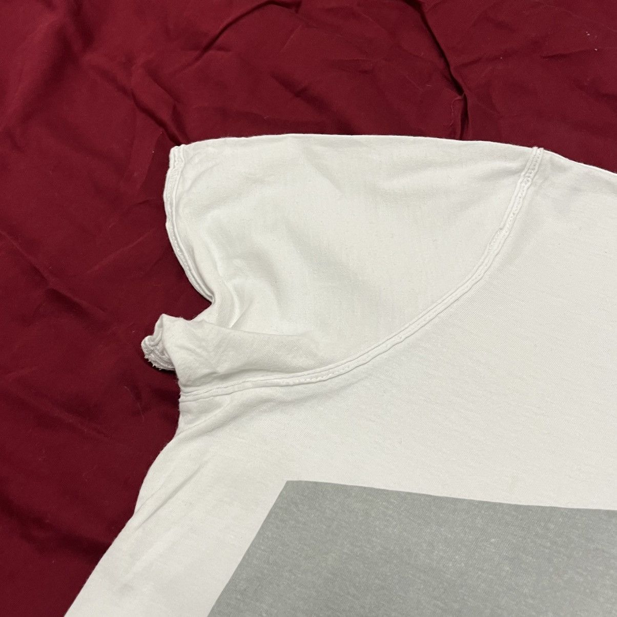 Diesel Diesel White and grey graphic tee t-shirt Size M / US 6-8 / IT 42-44 - 4 Thumbnail