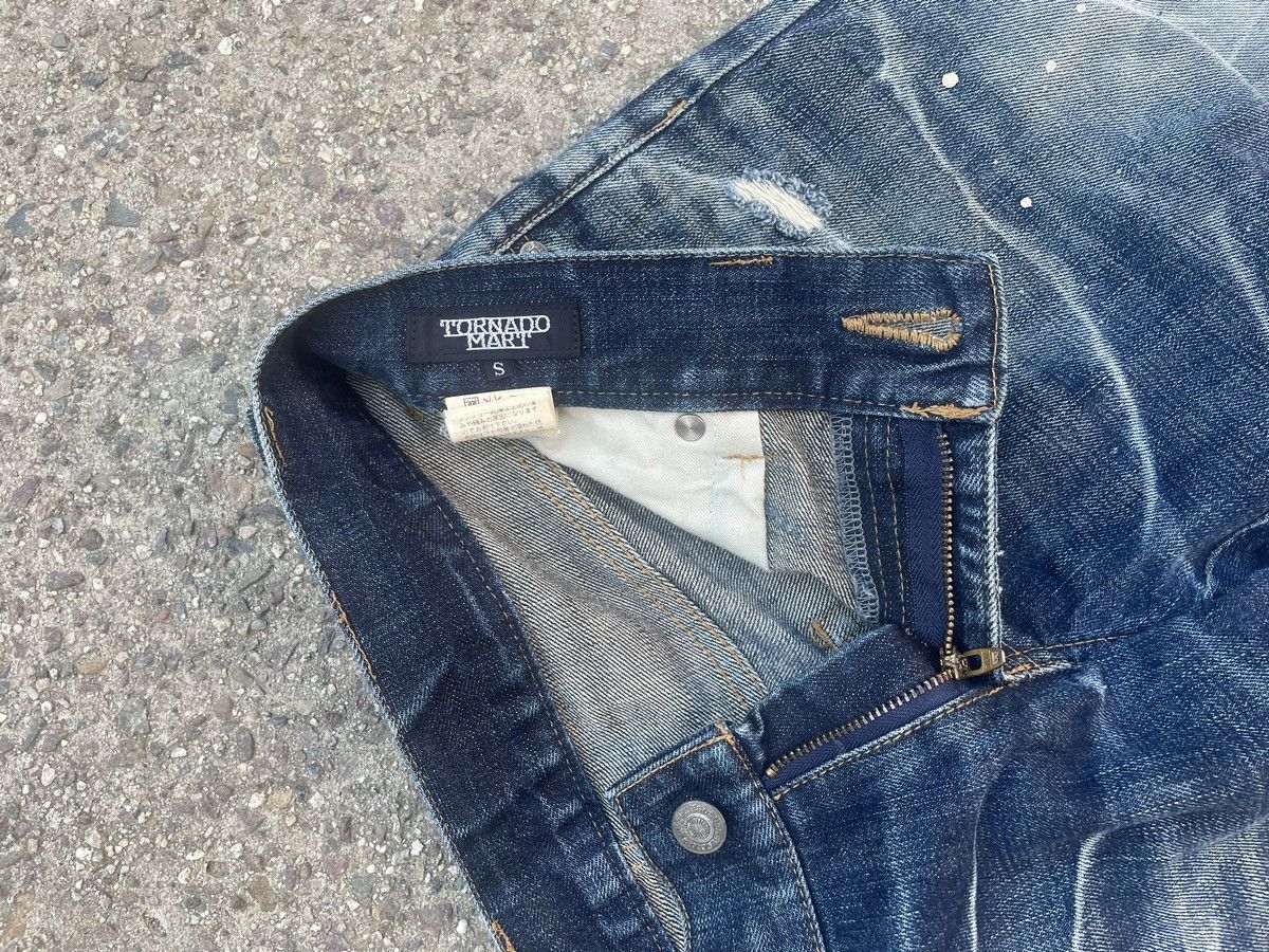 If Six Was Nine × Tornado Mart Tornado Mart Slim Denim Wash Size US 29 - 4 Thumbnail