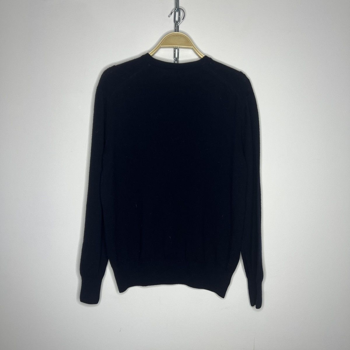 Designer × Yves Saint Laurent Yves Saint Laurent YSL Wool Jumper Sweater Knitwear Navy Size US M / EU 48-50 / 2 - 8 Thumbnail