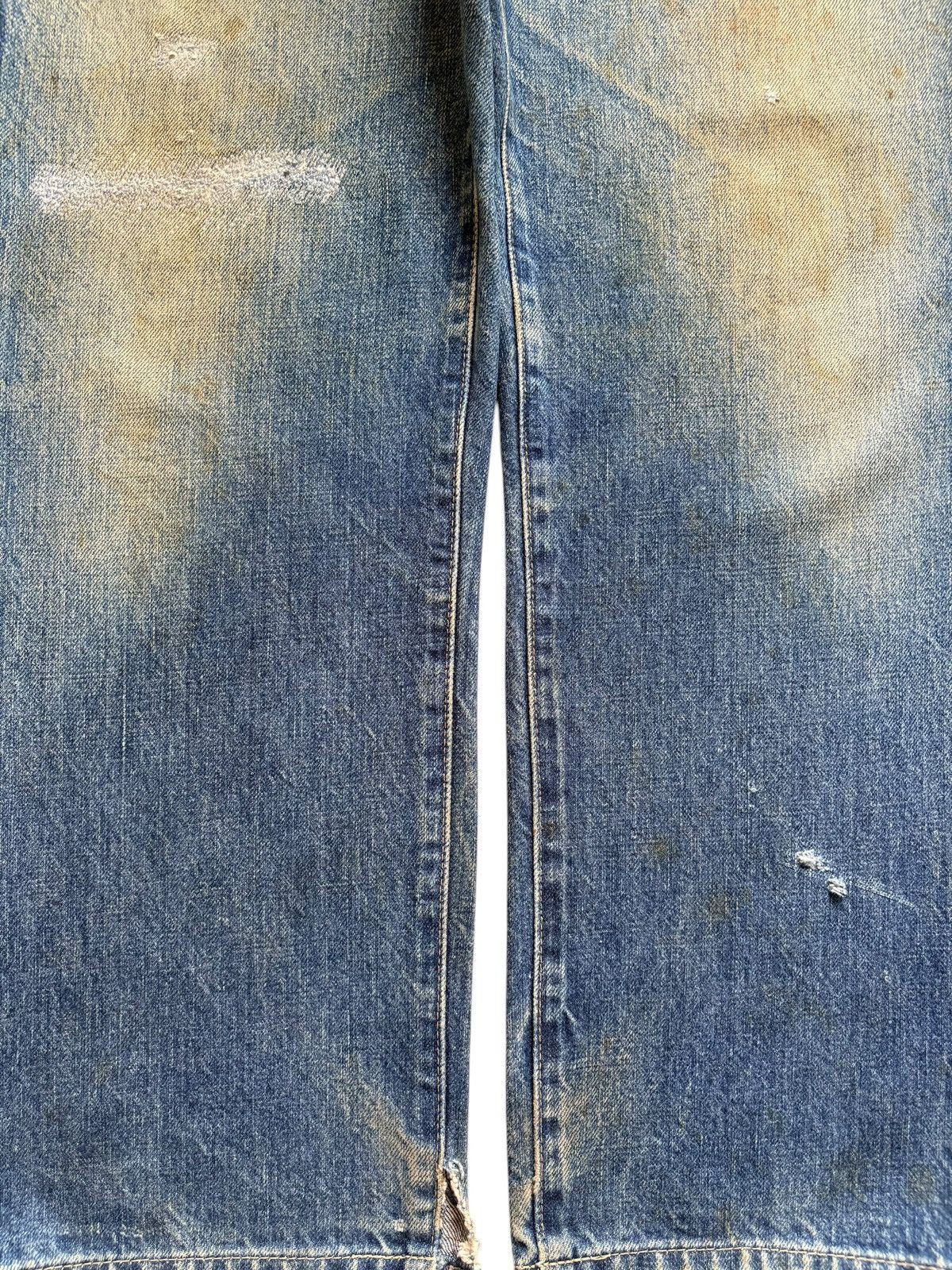 Levi's Vintage 80s Levis 503BXX Big E Selvedge Mud Wash Loose Jean Size US 30 / EU 46 - 6 Thumbnail