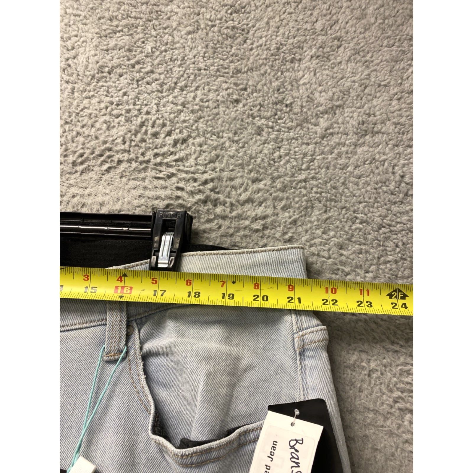 Vintage LuLaRoe Denim Jeans Skinny Ankle Women 42 Size 32 Light Blue NWT /0004 NWT Size 32" / US 10 / IT 46 - 6 Thumbnail