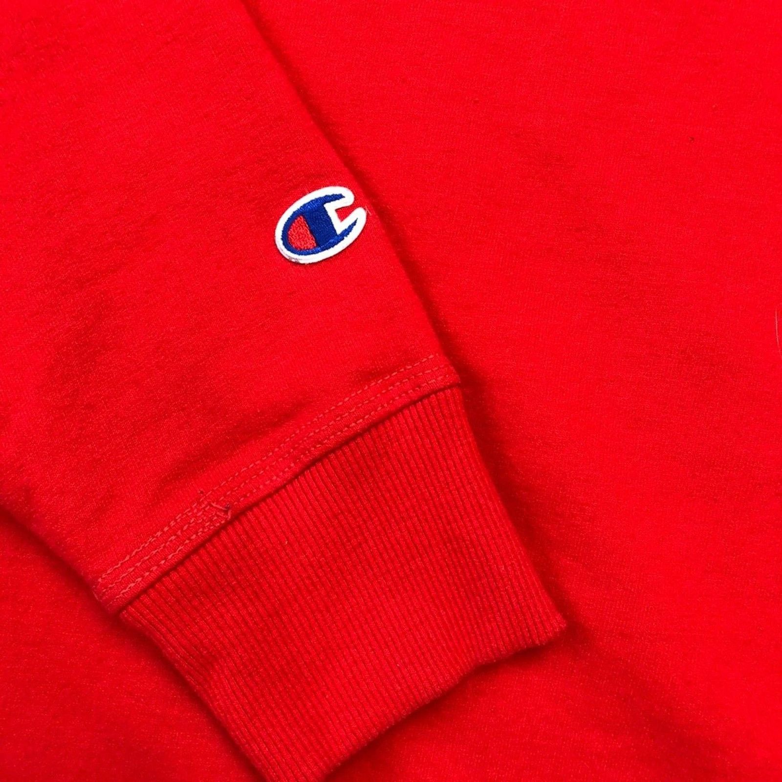 Champion × Vintage Champion Sweatshirt Men Medium Red Authentic C Logo Crewneck Size US M / EU 48-50 / 2 - 4 Thumbnail