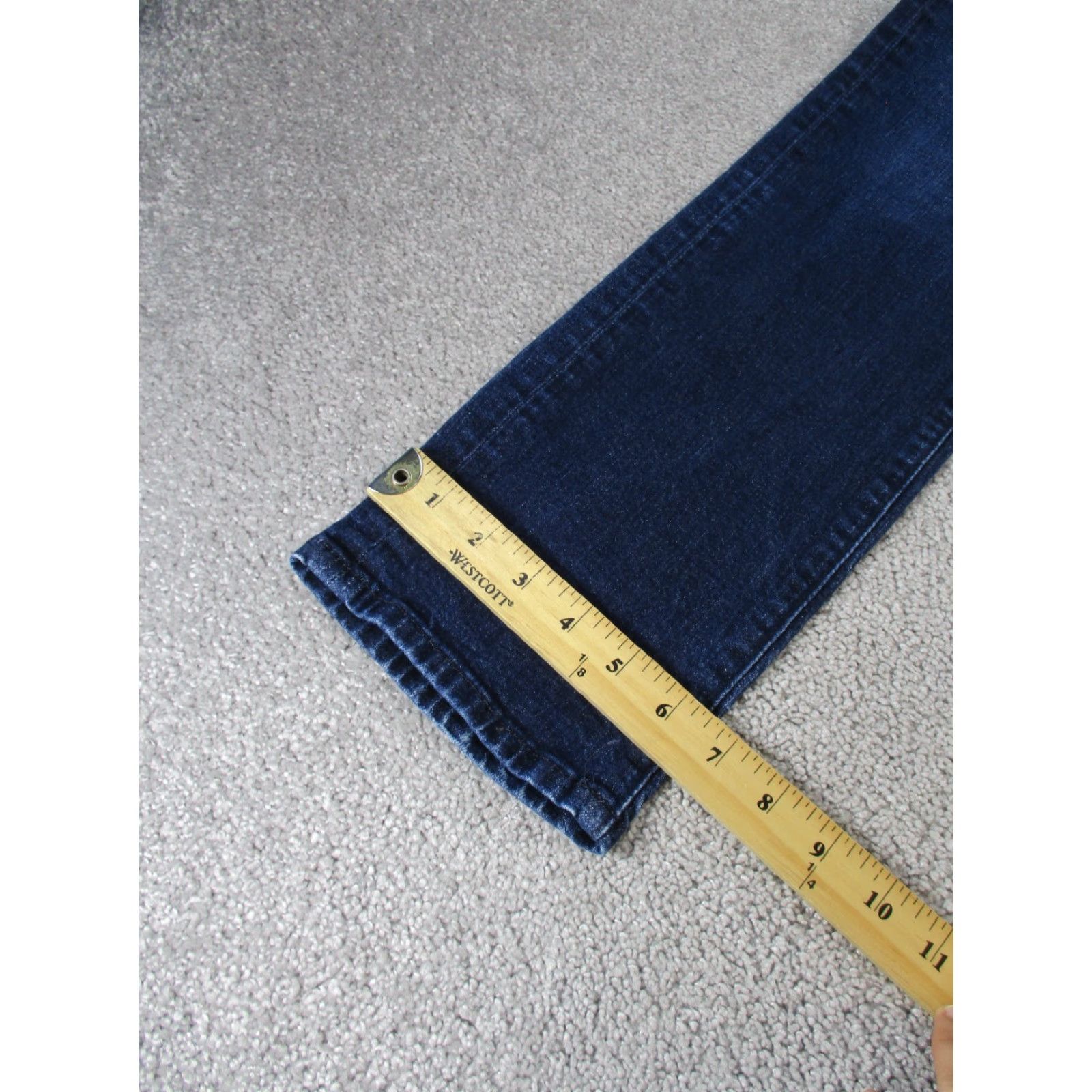 Bonobos Bonobos Jeans Men 31 Dark Wash Denim Slim Fit 31x31 Blue Regular Inseam 31 Tapered Size 31 Mens Size US 31 - 5 Thumbnail