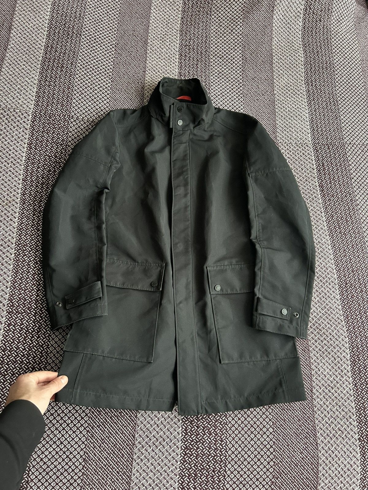 Strellson Strellson Solid Style Black Coat Jacket Size 46 Men’s Rare Size US S / EU 44-46 / 1 - 4 Thumbnail