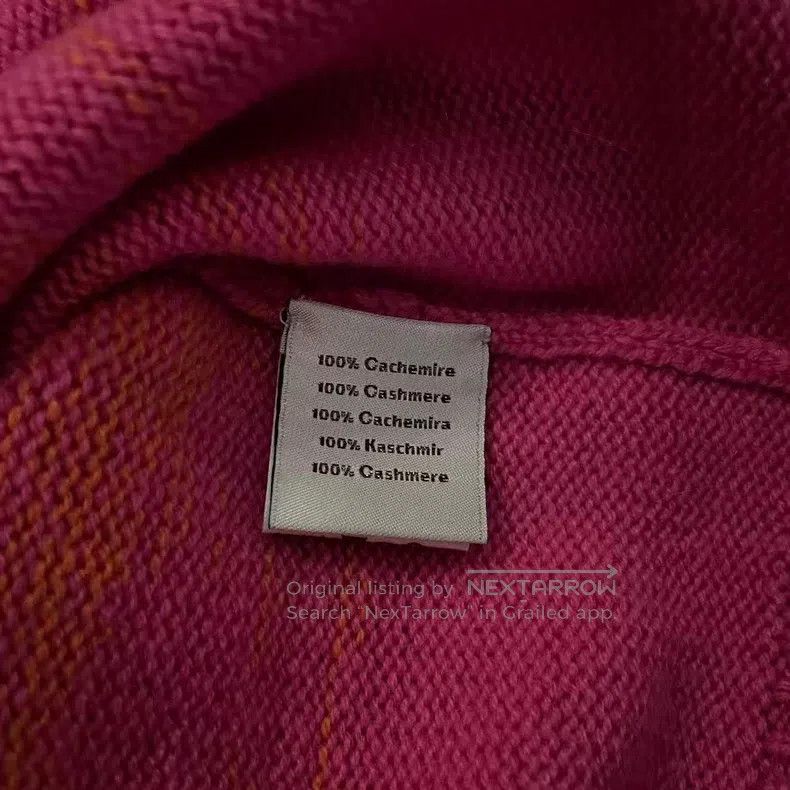 Hermes Hermes Showpiece gradient cashmere cardigan Size XL / US 12-14 / IT 48-50 - 4 Thumbnail