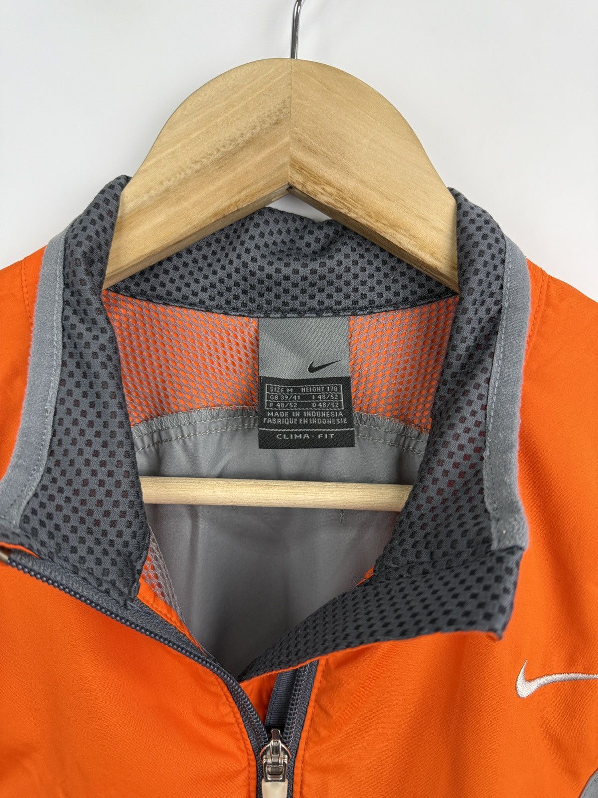Nike × Vintage 🇺🇸 Vintage 90s Nike Clima Fit Jacket Retro Y2K Rare Hype Size US M / EU 48-50 / 2 - 5 Thumbnail