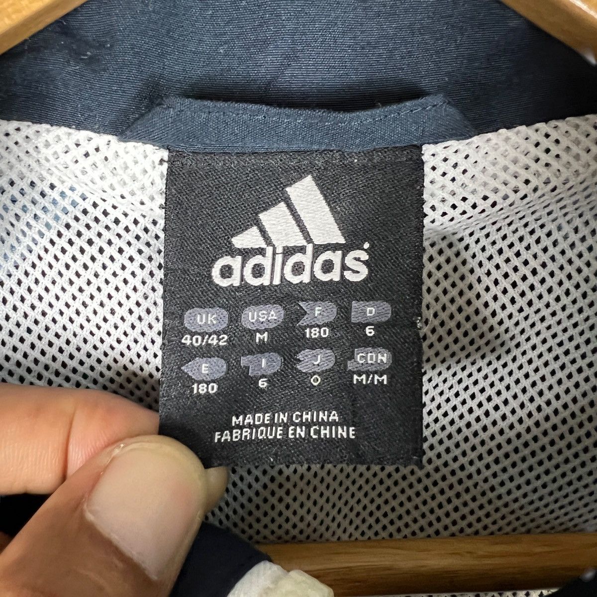 Adidas vintage Adidas Real Madrid 2003-2004 football soccer jacket Size US M / EU 48-50 / 2 - 7 Thumbnail