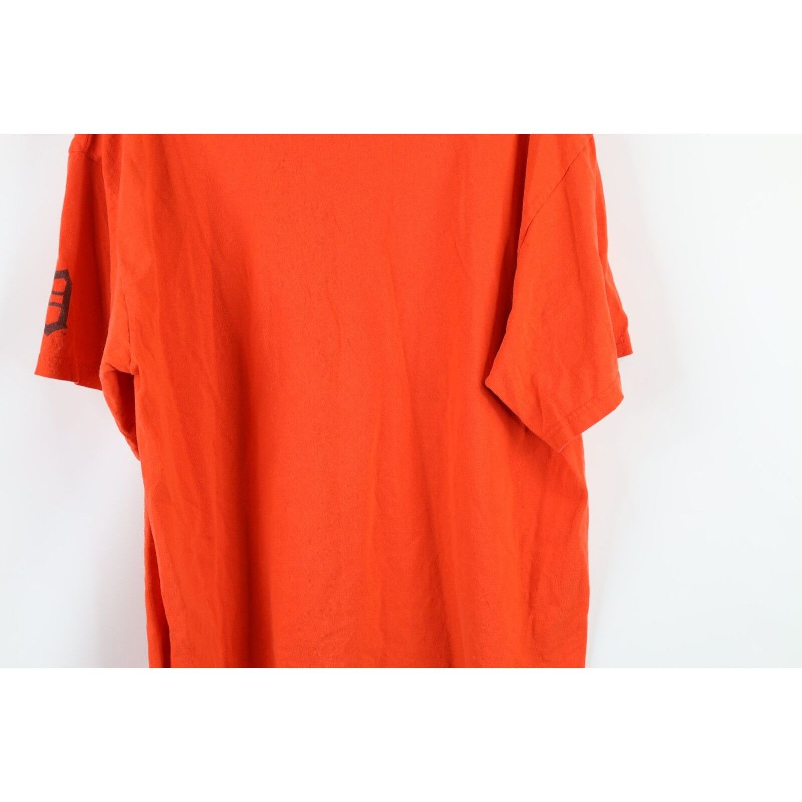 Nike × Vintage Vintage Nike Travis Scott Mini Swoosh Detroit Tigers T-Shirt Size US L / EU 52-54 / 3 - 13 Thumbnail