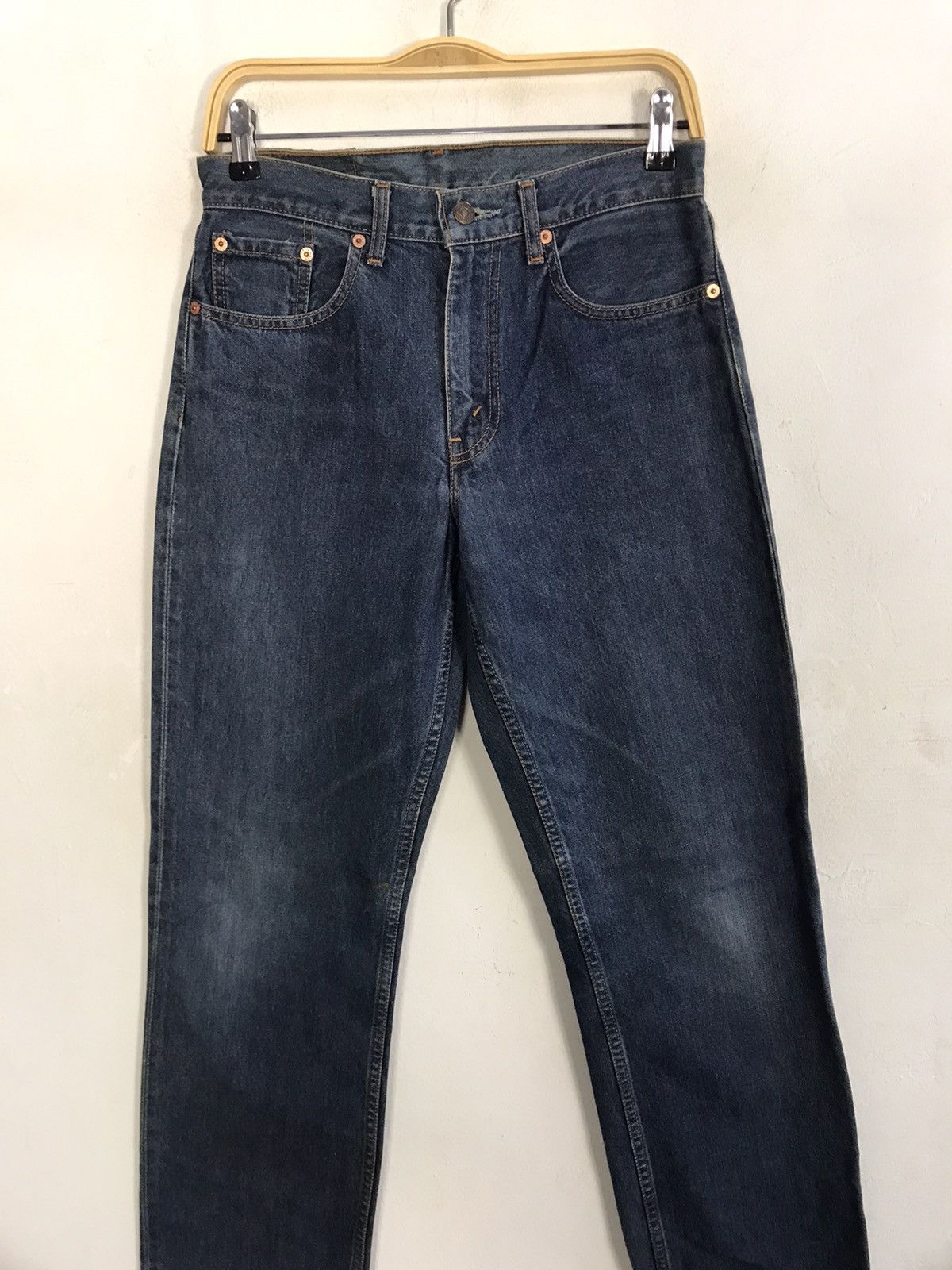 Levi's Levi's Lot 511 Zipper Indigo Denim Jeans Straight Leg Size US 29 - 3 Thumbnail