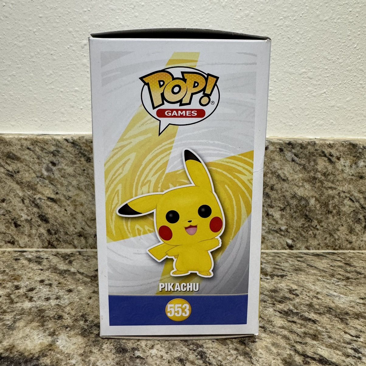 Other × Pokemon Funko Pop! Games: Pokémon - Pikachu - #553 - Brand New Size ONE SIZE - 4 Thumbnail