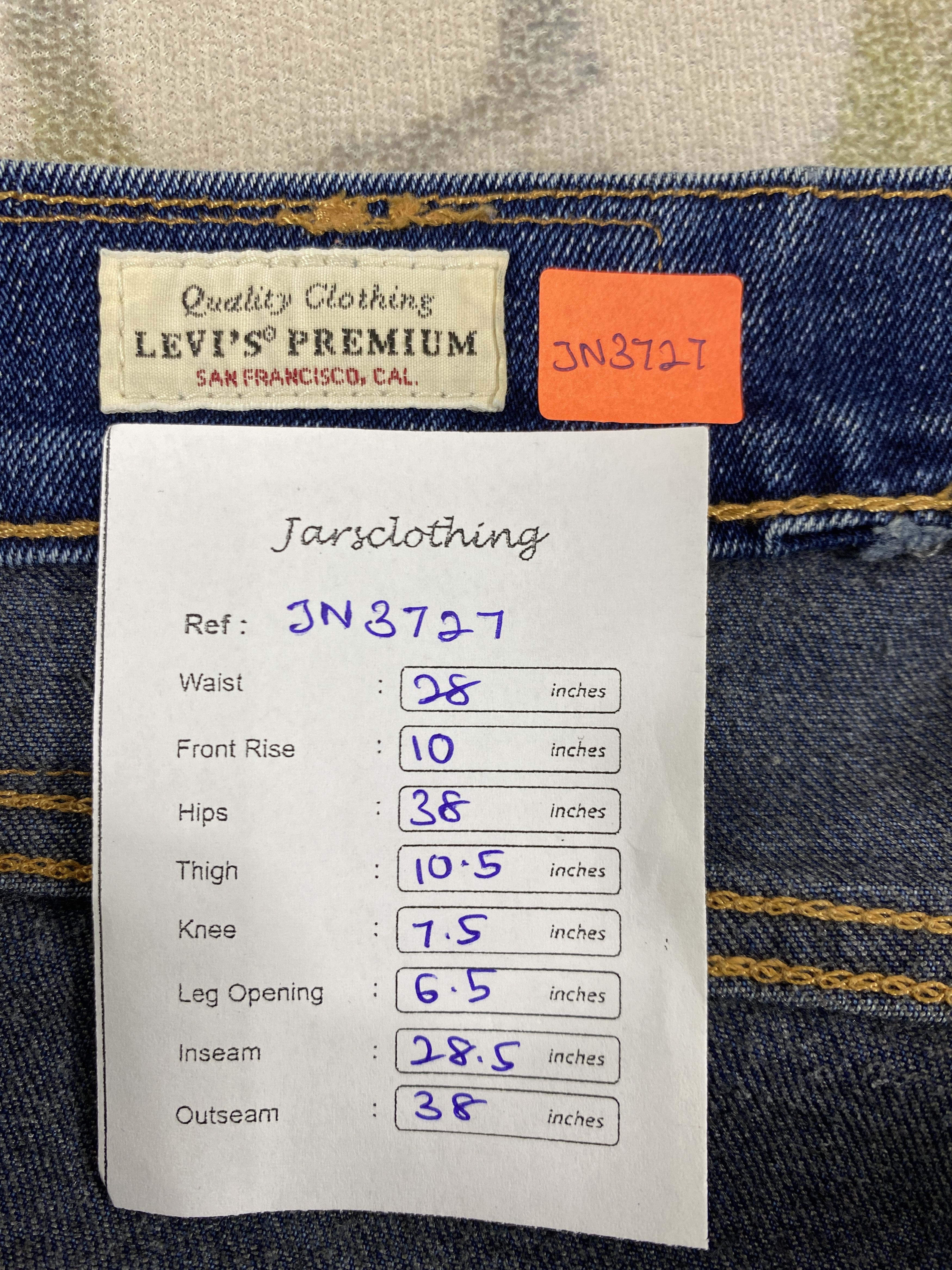 Levi's Distressed Blue Levi's 502 Jeans 28x28.5 - JN3727 Size US 28 / EU 44 - 8 Thumbnail