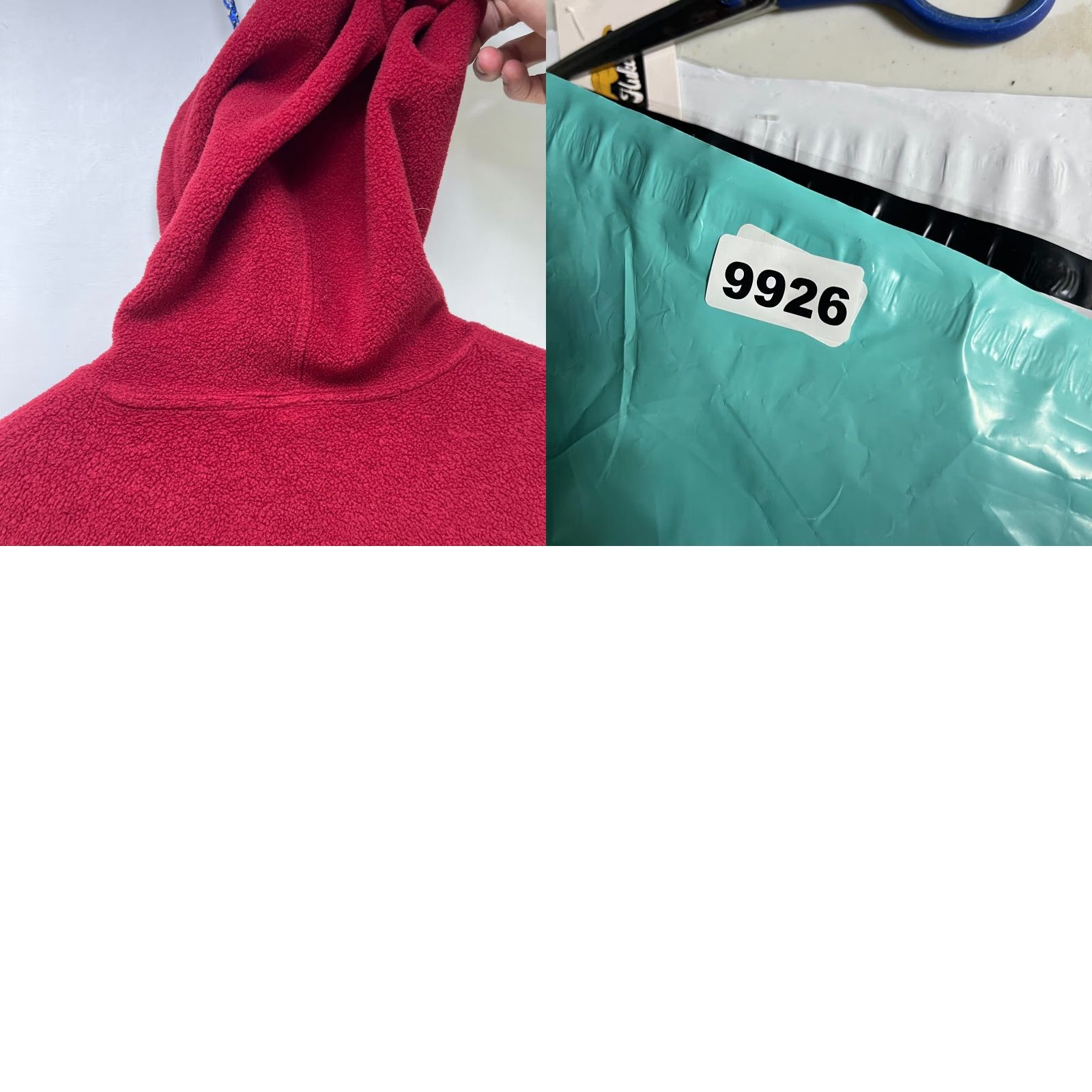 Gap VINTAGE Gap Hoodie Shirt Men S Red 90s Fleece Pullover Size US S / EU 44-46 / 1 - 8 Thumbnail