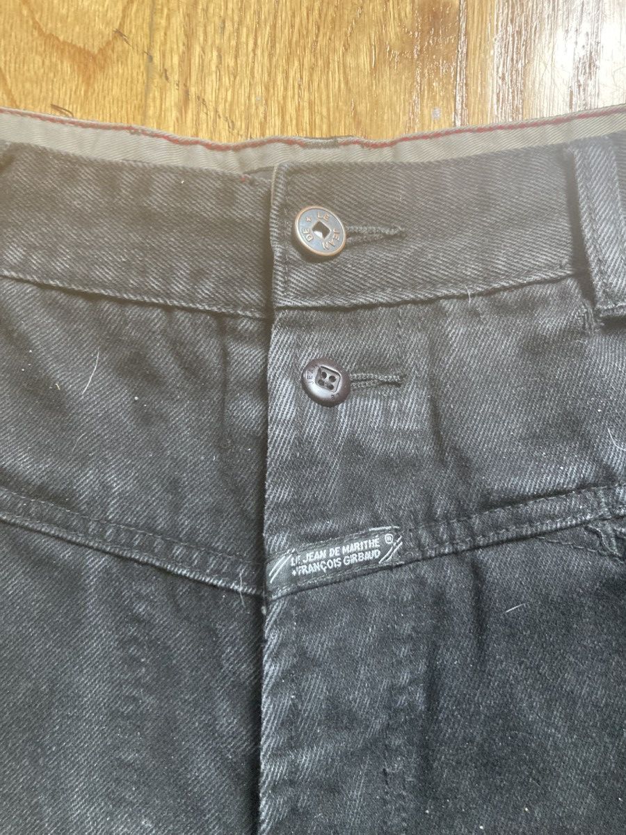 Marithe + Francois Girbaud Marithe + Francois Girbaud Black Denim Jeans Sz 32 Size US 32 / EU 48 - 4 Thumbnail