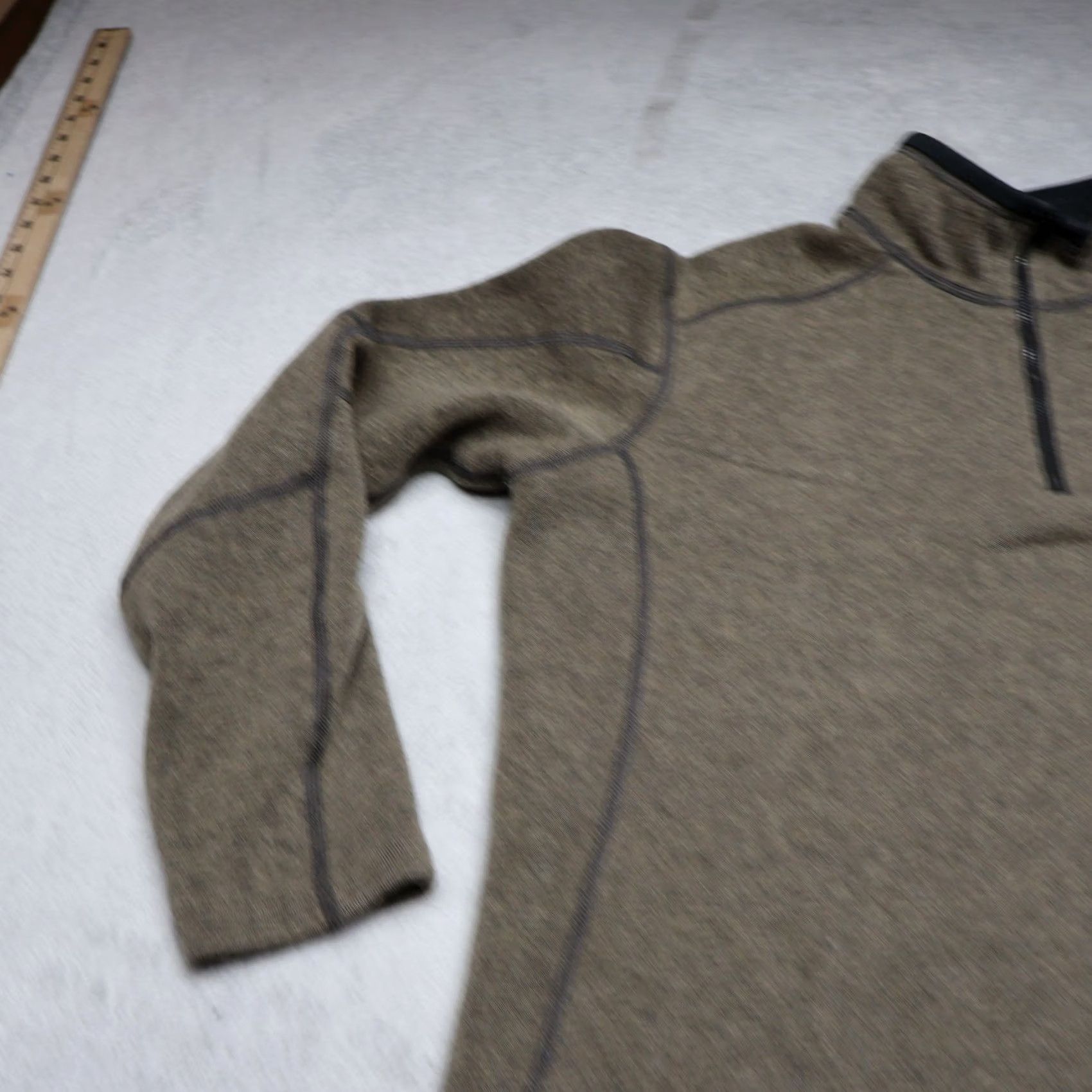 Vintage Kuhl Revel Sweatshirt Women L Green 1/4 Zip Fleece Pullover Performance Hiking Size L / US 10 / IT 46 - 2 Thumbnail