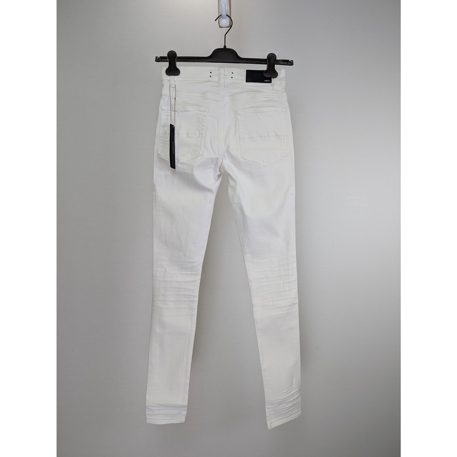 Amiri o1rshd1 Broken Jean in White Size US 30 / EU 46 - 10 Thumbnail