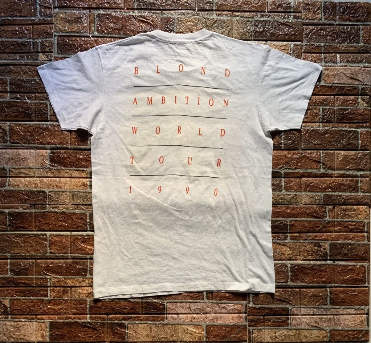 Band Tees Vintage Madonna Blond Ambition 1990 World Tour Tee Size US M / EU 48-50 / 2 - 2 Thumbnail
