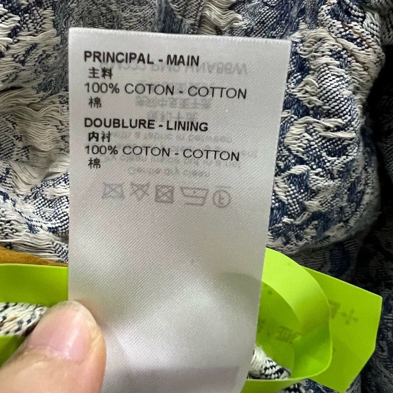 Louis Vuitton Louis Vuitton Plant flower embroidered denim jacket 2501-Ne Size US S / EU 44-46 / 1 - 4 Thumbnail