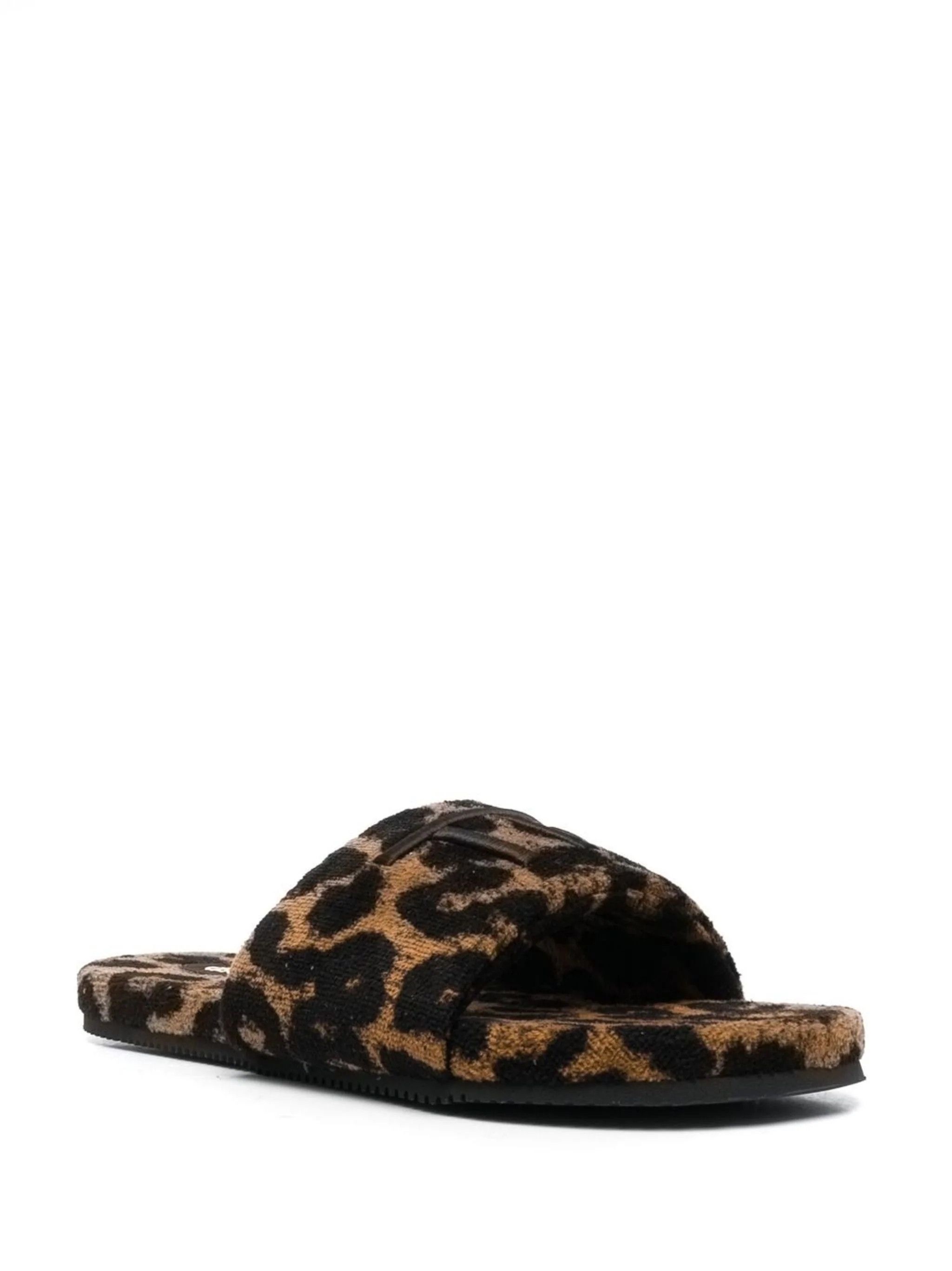 Tom Ford o1loc1c0924 W3162 Slides in Leopard Size US 11 / IT 41 - 2 Thumbnail