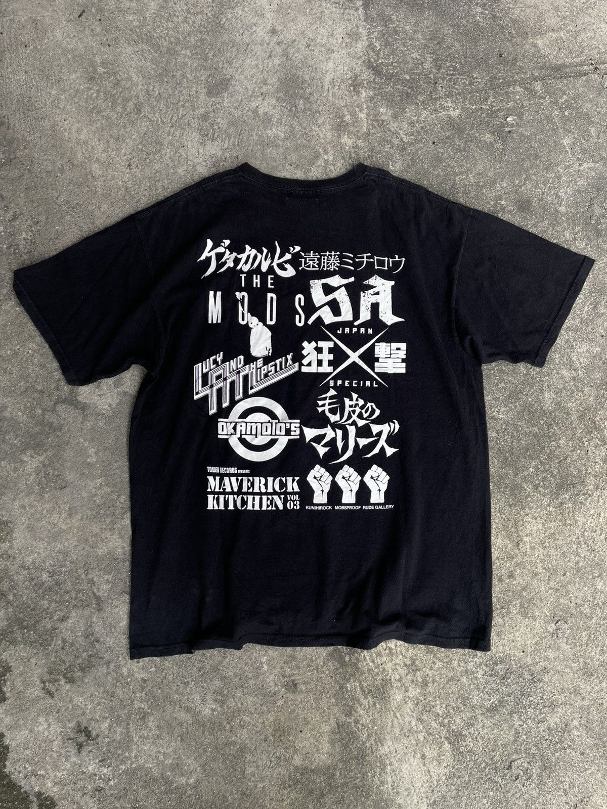 Band Tees × Japanese Brand × RUDE GALLERY Rude Gallery tee Size US XL / EU 56 / 4 - 1 Thumbnail
