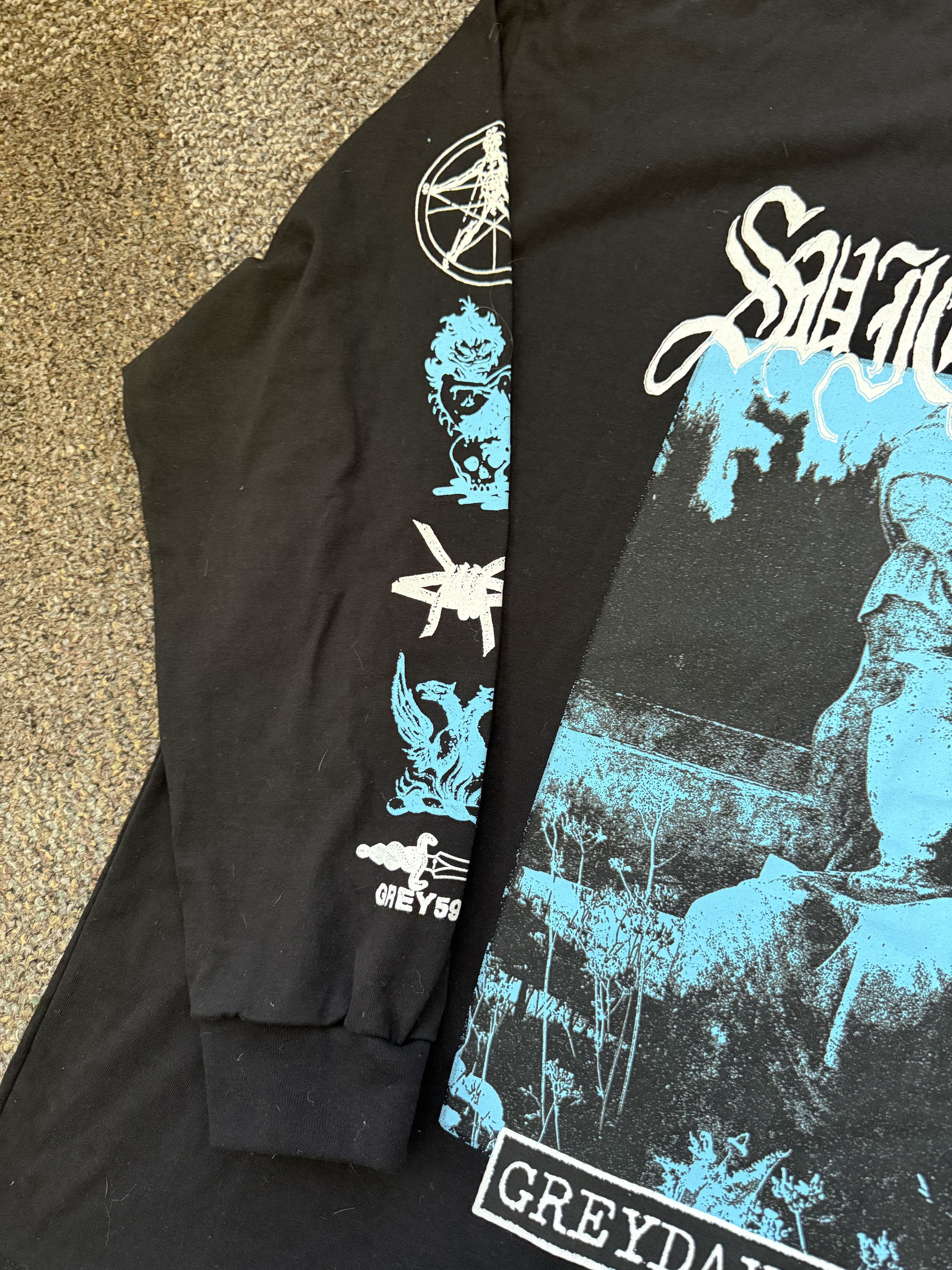 G59 Records $uicideBoy$ G59 GreyDay 2024 black blue long sleeve Size US XXL / EU 58 / 5 - 5 Thumbnail