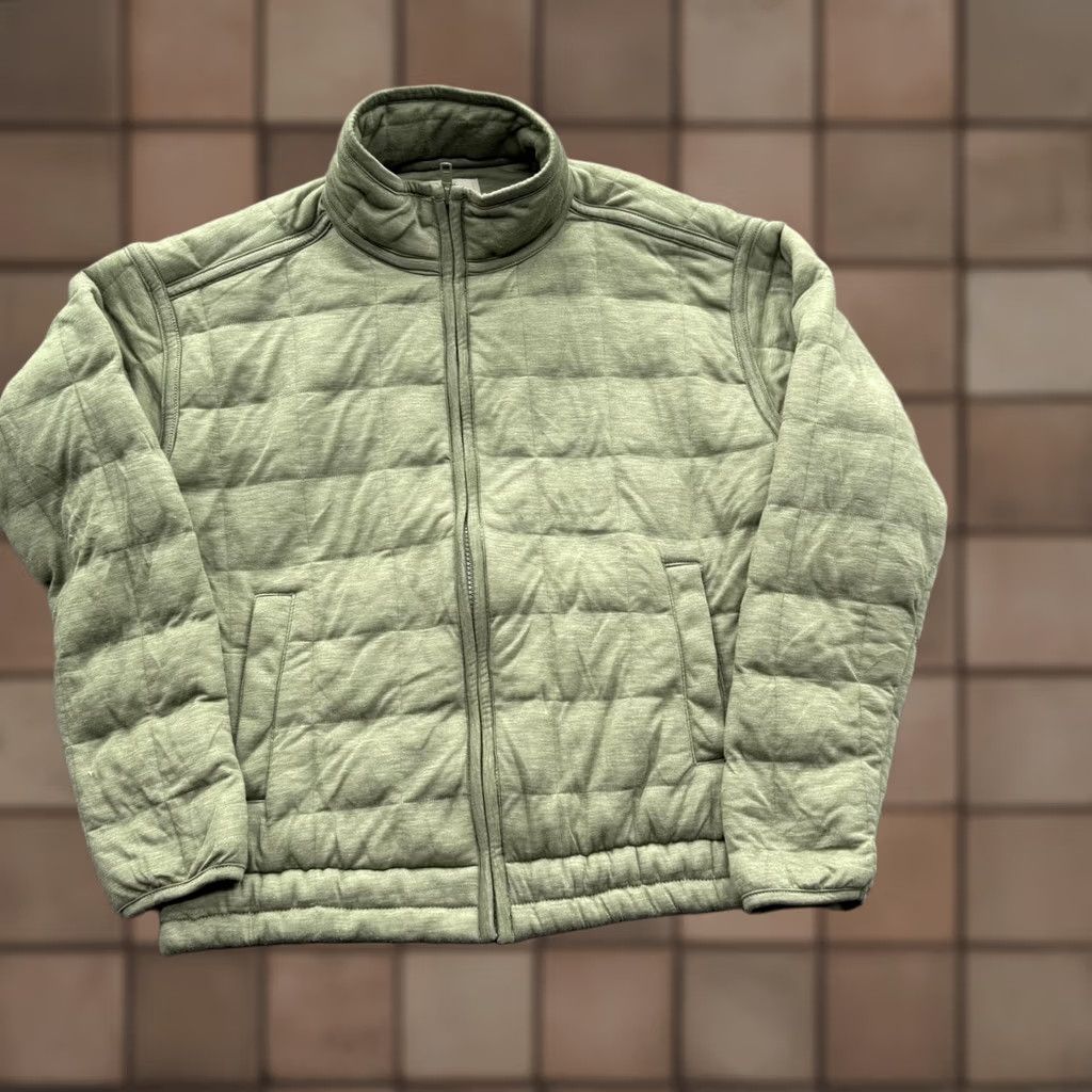 Marine Layer Marine Layer Jacket Women Small Green Quilted Puffer Full Zip Lined Soft Size S / US 4 / IT 40 - 1 Thumbnail